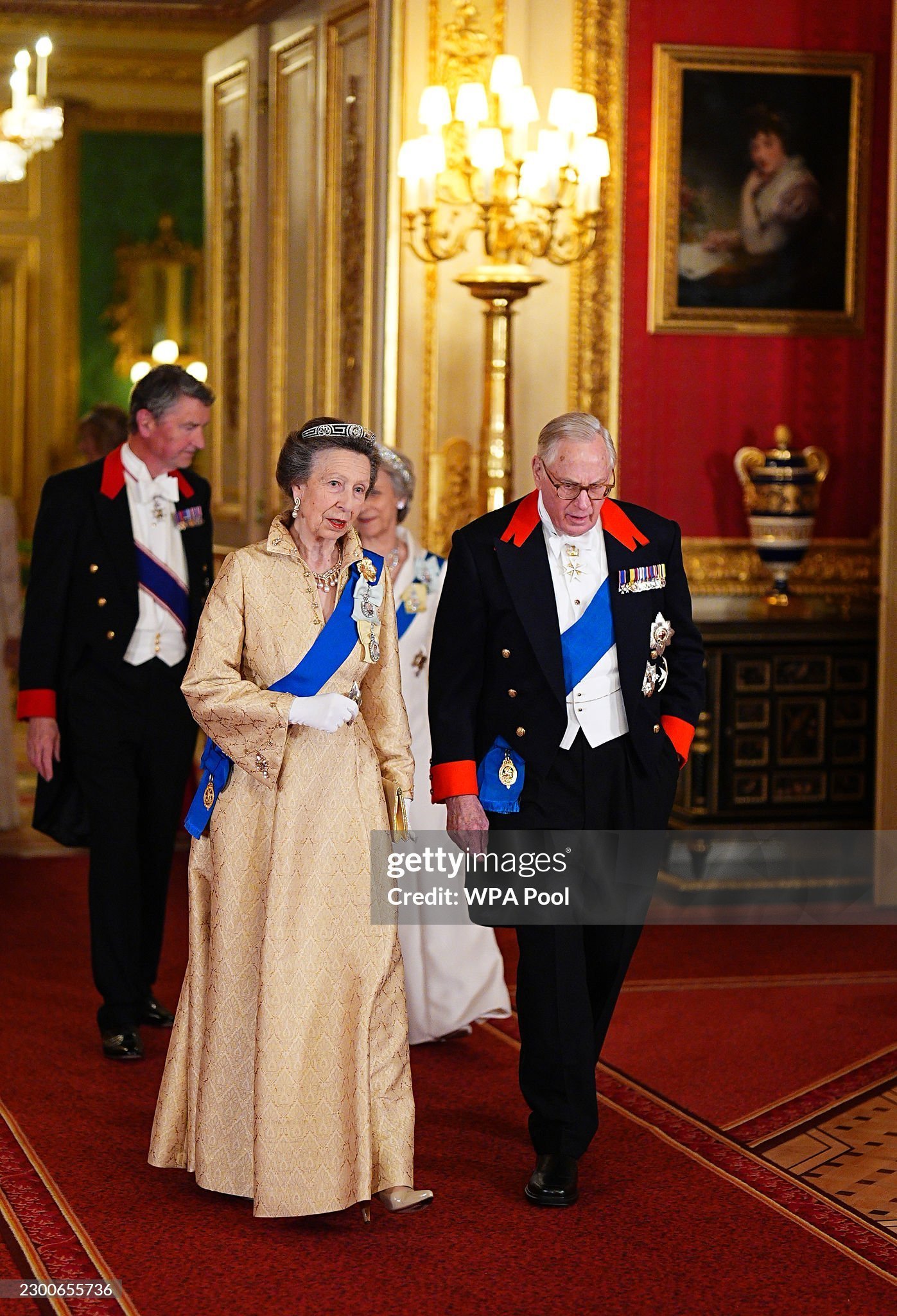 【阿曼苏丹访英】英王室成员出席查尔斯国王于温莎城堡为阿曼苏丹所举办的欢迎晚宴🍴