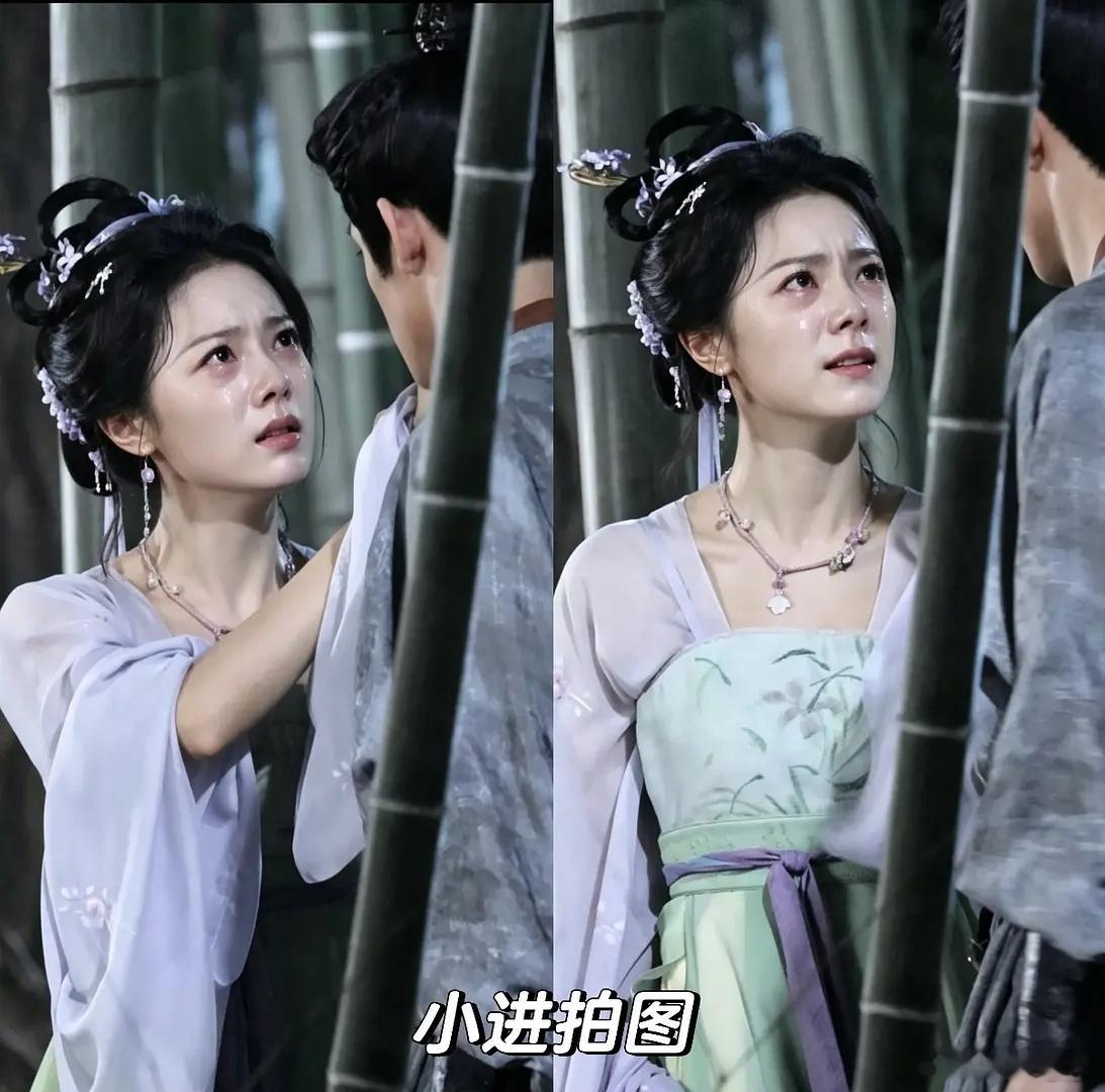 赵今麦哭戏不错啊，卧蚕都哭红了[喵喵] ​​​