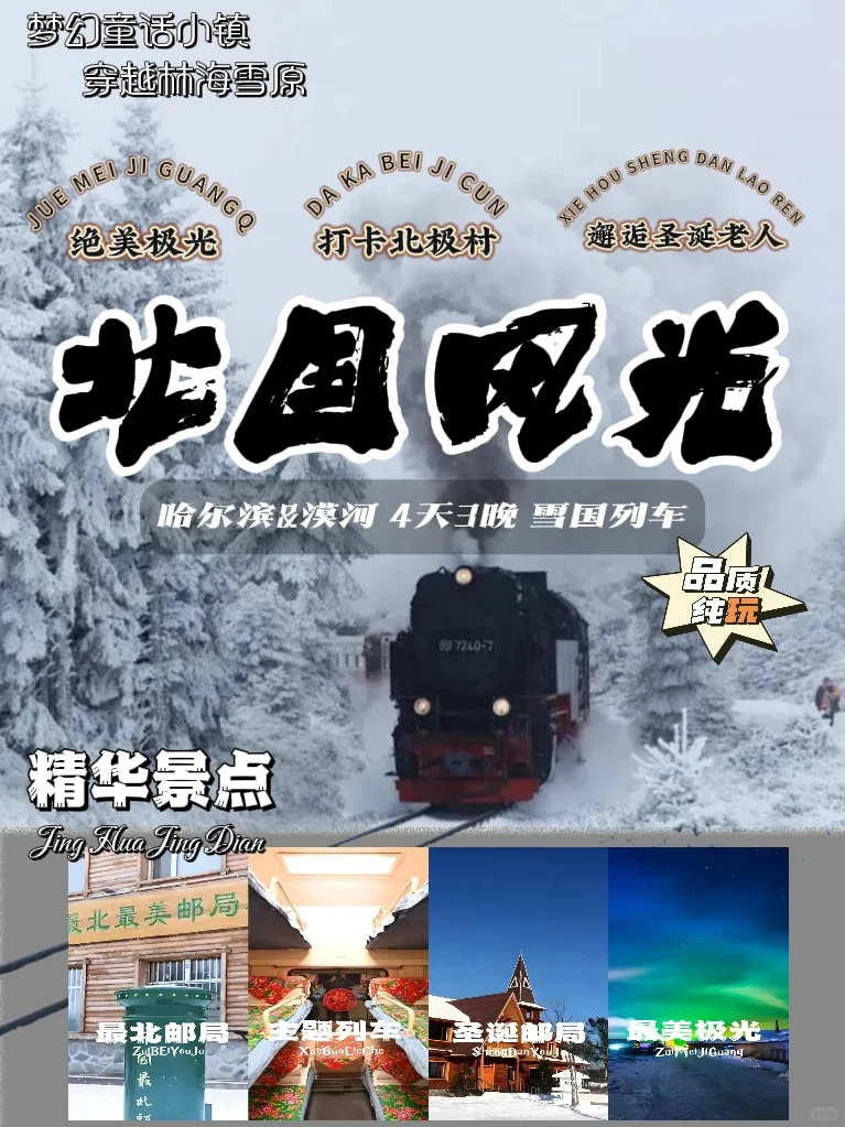 🚂 雪国列车❄️开往雪的故乡