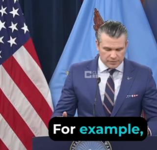 【美国正准备对伊朗发动最猛烈的打击。】五角大楼负责人皮特·赫格塞斯表示，此次行动