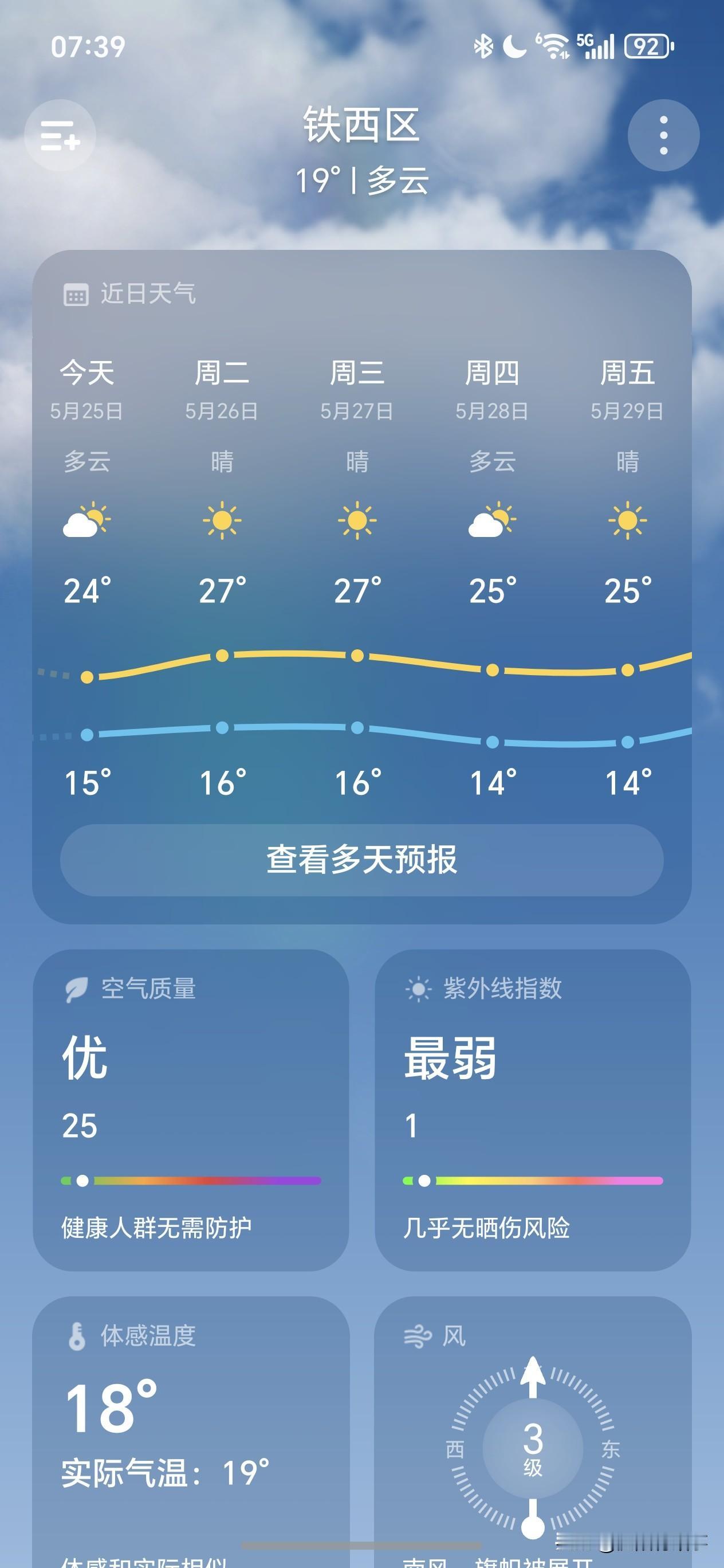 沈阳本周天气绝了！地道川话评价：巴适得板👍
 
要说眼下沈阳的天气，借用四川朋