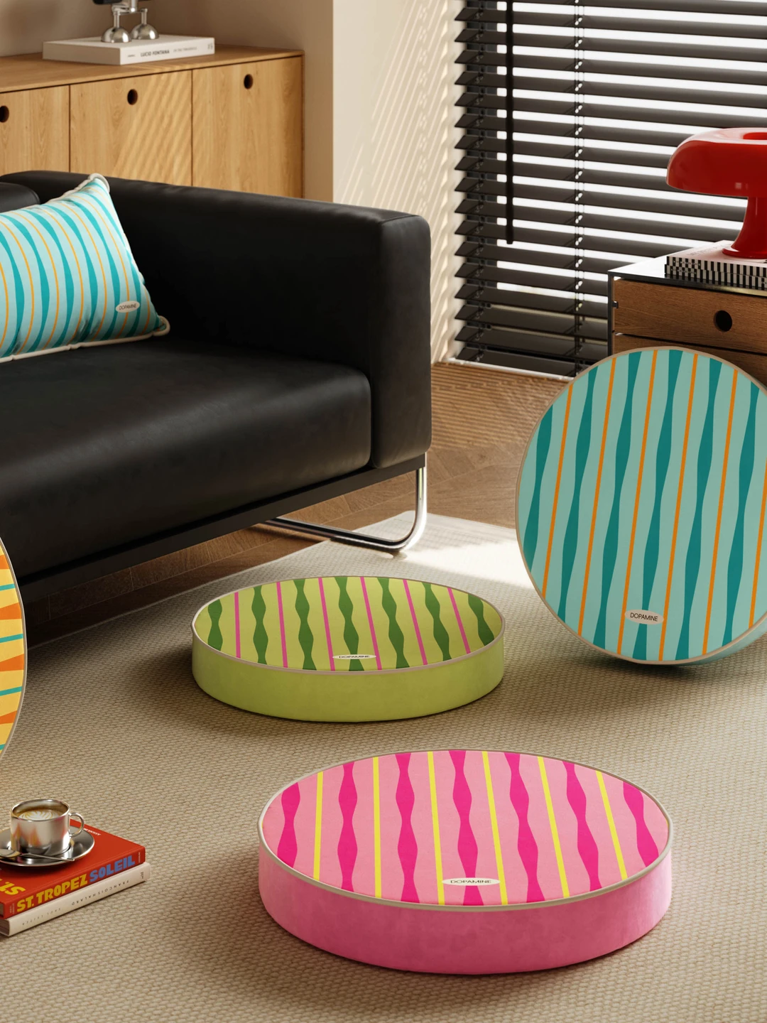 🍬多巴胺糖果蒲团垫｜把甜份搬进家里啦！