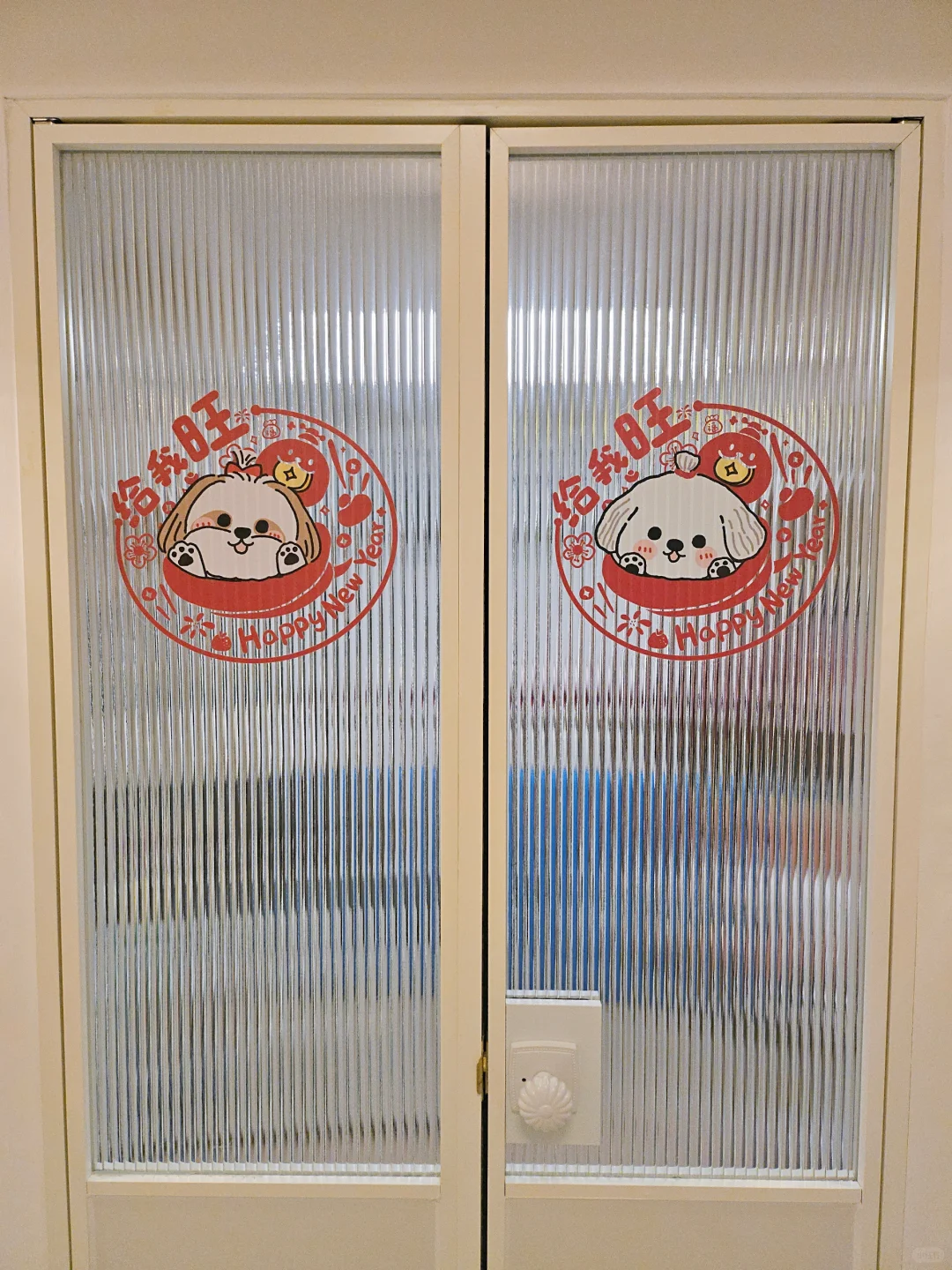 小马西施窗贴太可爱了吧！