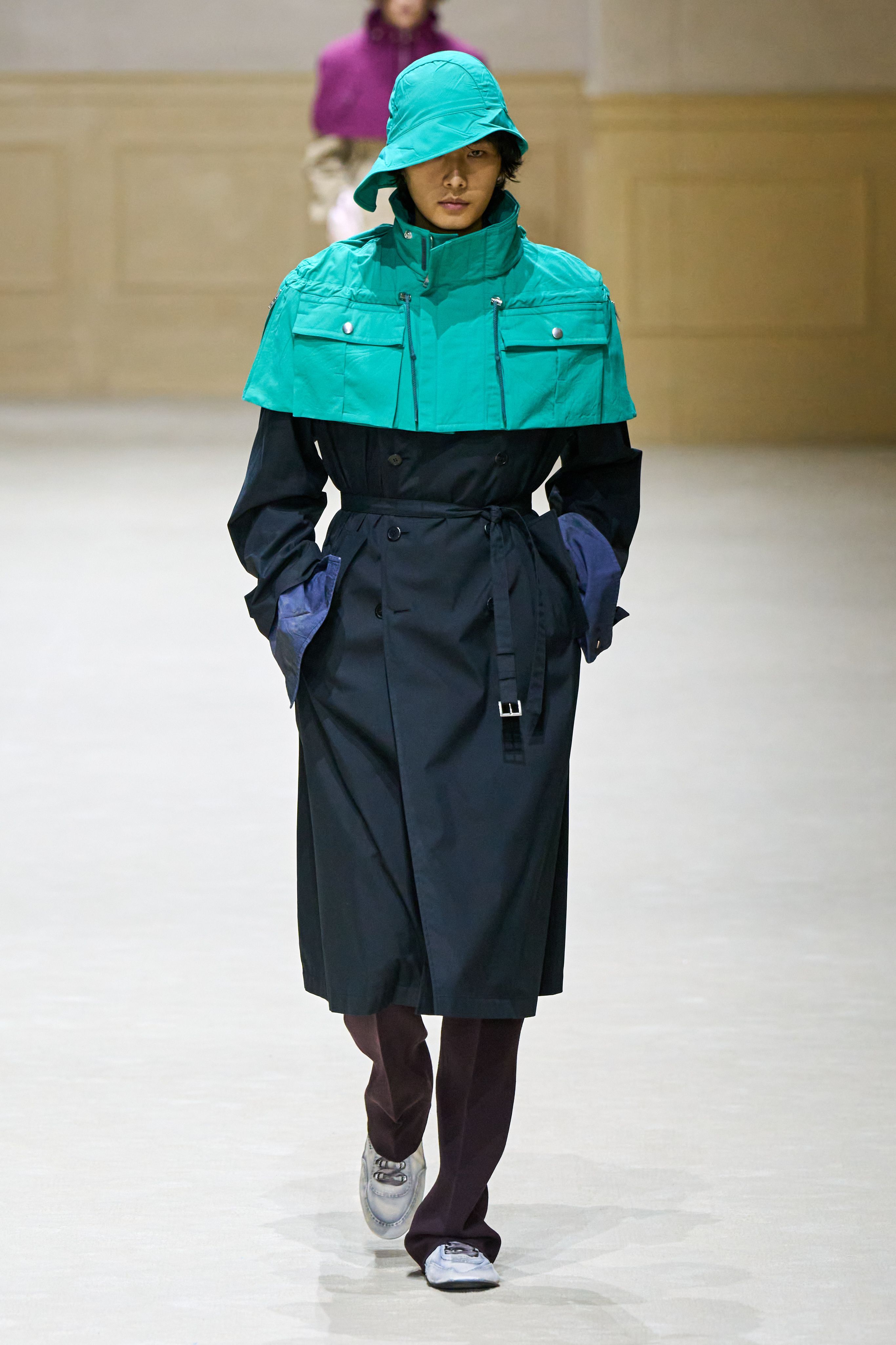 杨舒予 x Prada S/S 2027 Menswear Show篮球运动员 