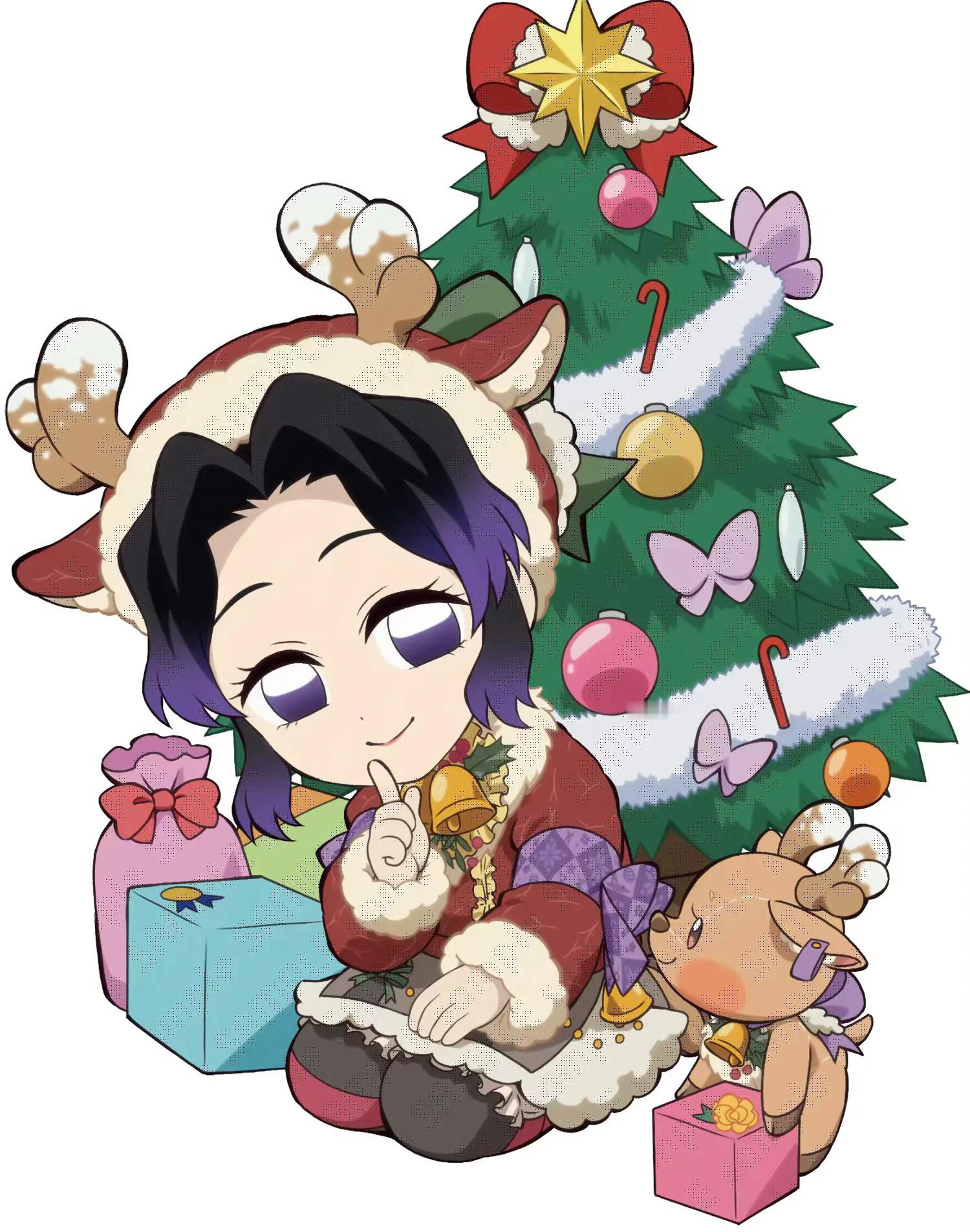 鬼灭之刃 圣诞系列也太萌了 