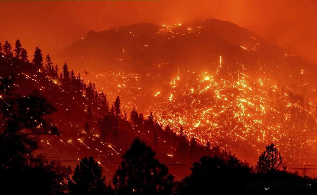 美国南北卡罗来纳州数百起野火肆虐，浓烟滚滚，山火熊熊！疏散令已发布！
一场超级大