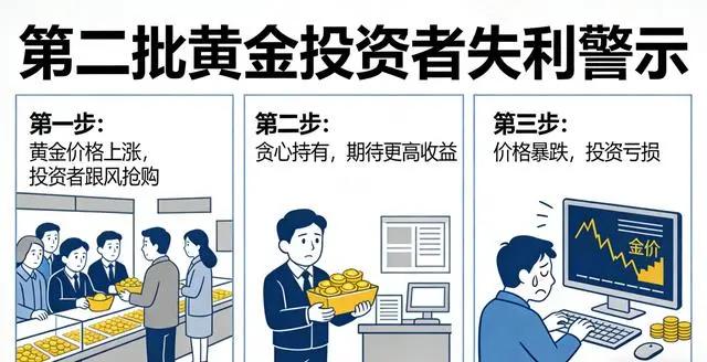 离谱！
2月18日金价暴跌，抄底的人全被套在山顶
大年初二黄金直接跳水，跌破49