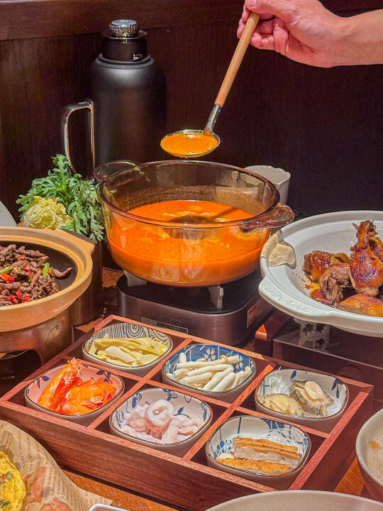 吃到了人生坠喜欢的沙茶锅🍲❗️