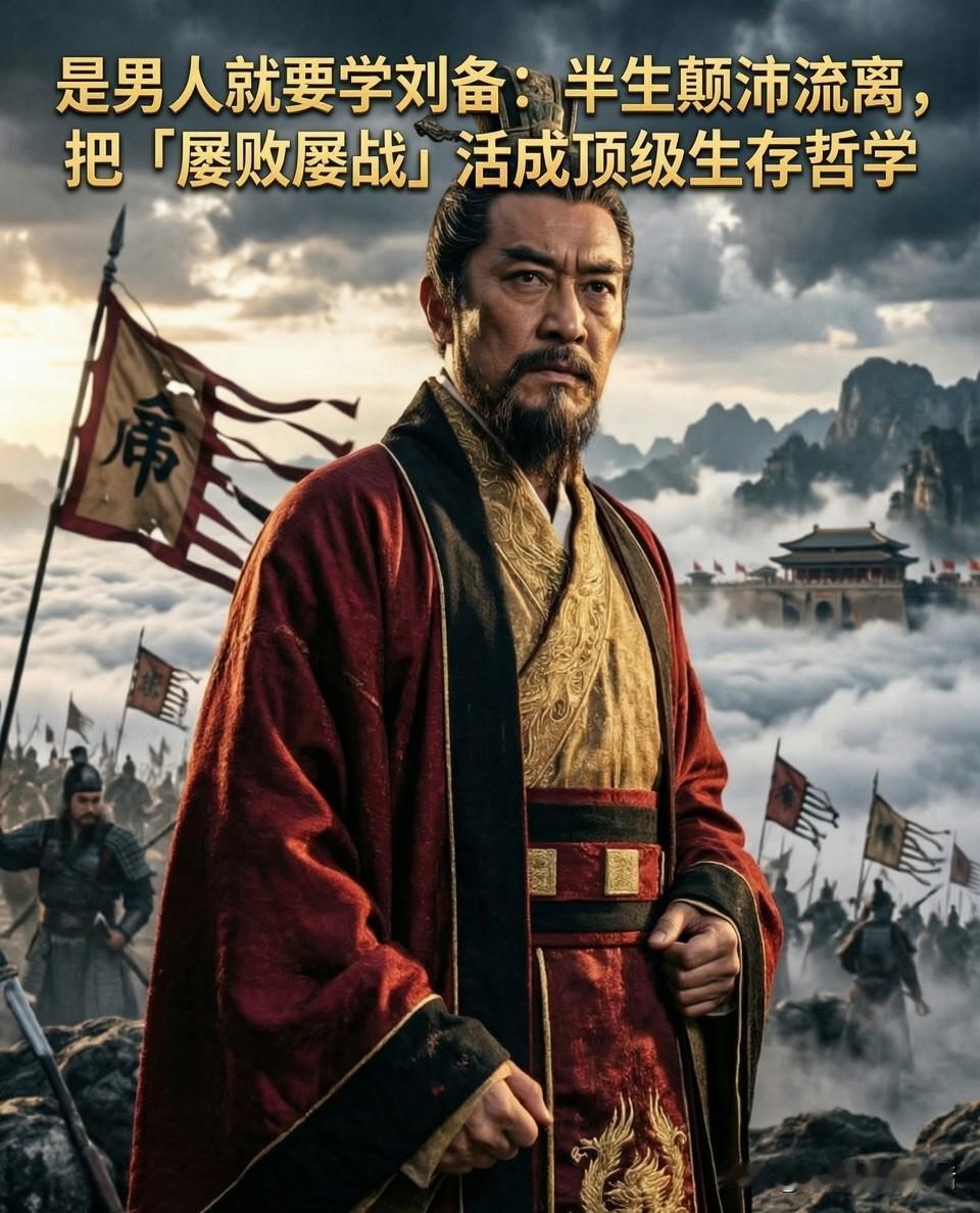 是男人就要学刘备：半生颠沛流离，把“屡败屡战”活成顶级生存哲学（刘备的处世之道）