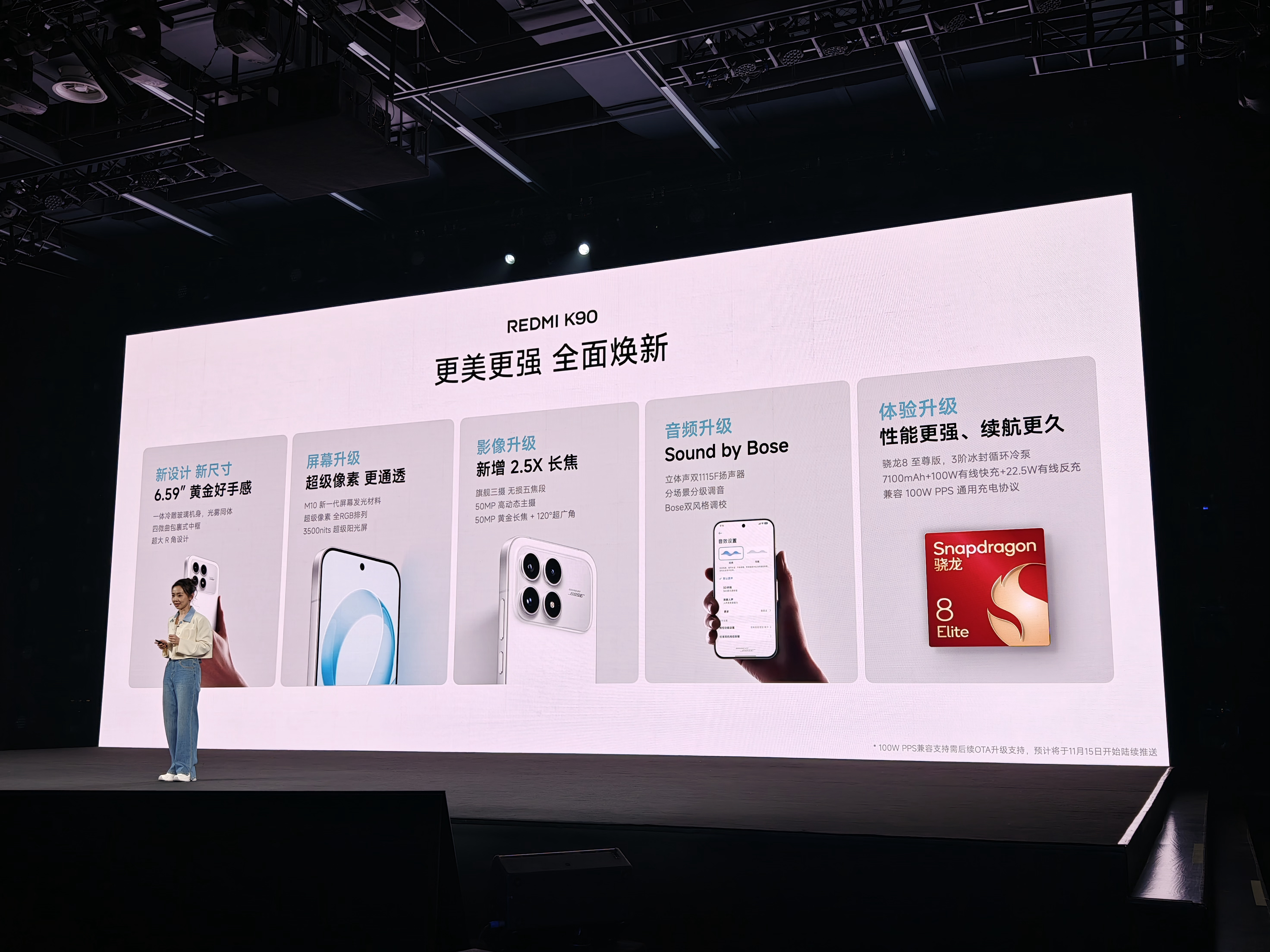 红米K90发布会 REDMI K90 售价公布：12+256/2599 起！12