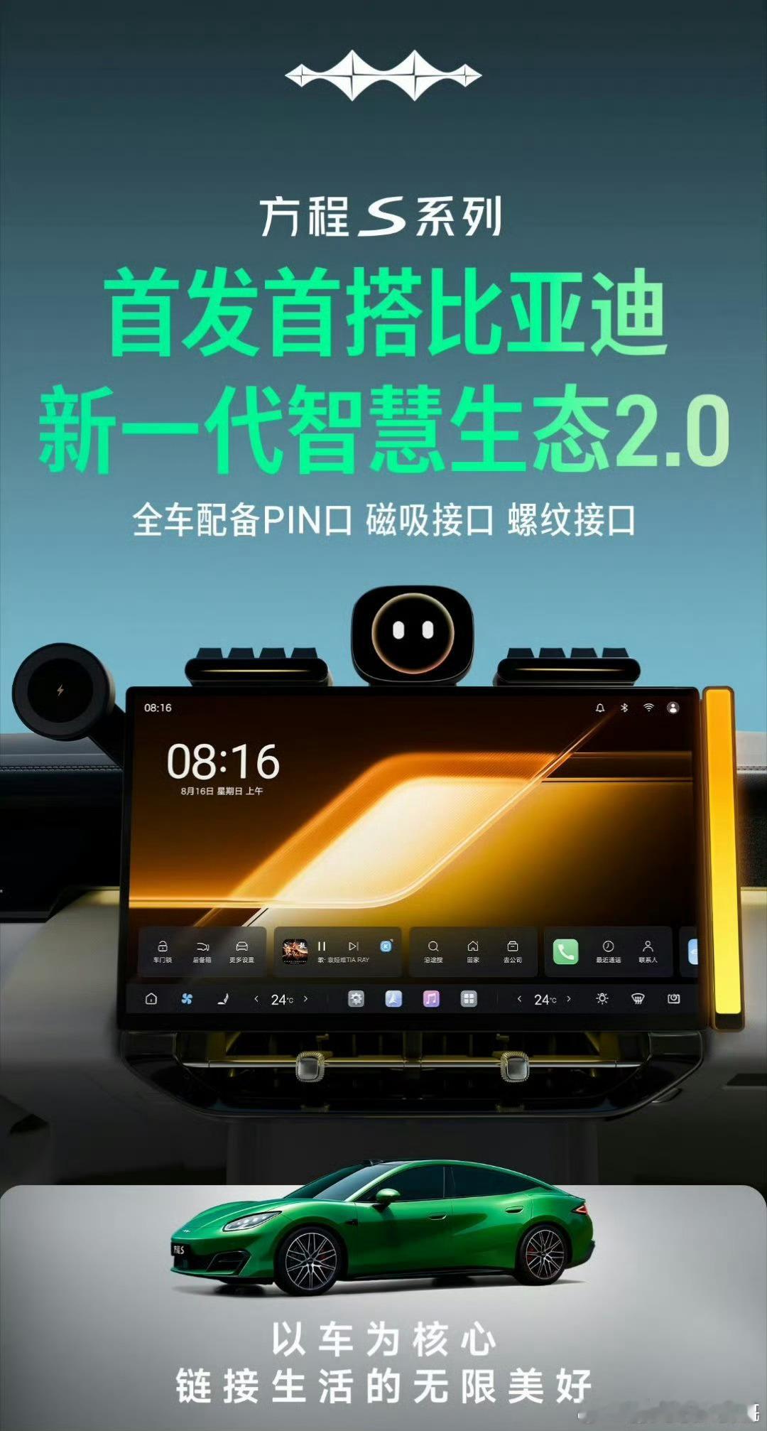 方程豹也跟进了小米这套预留接口的设计好的设计互相借鉴是非常正常的就是有些人总是喜