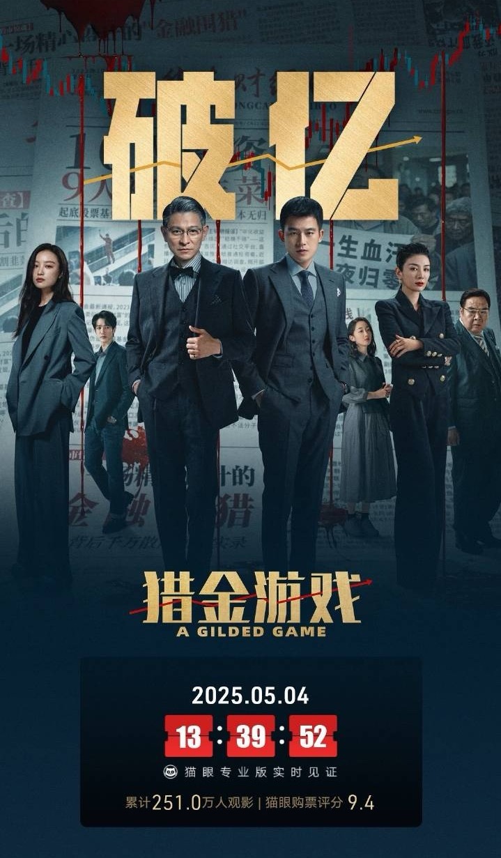 猎金游戏票房破亿了，报看 ​​​
