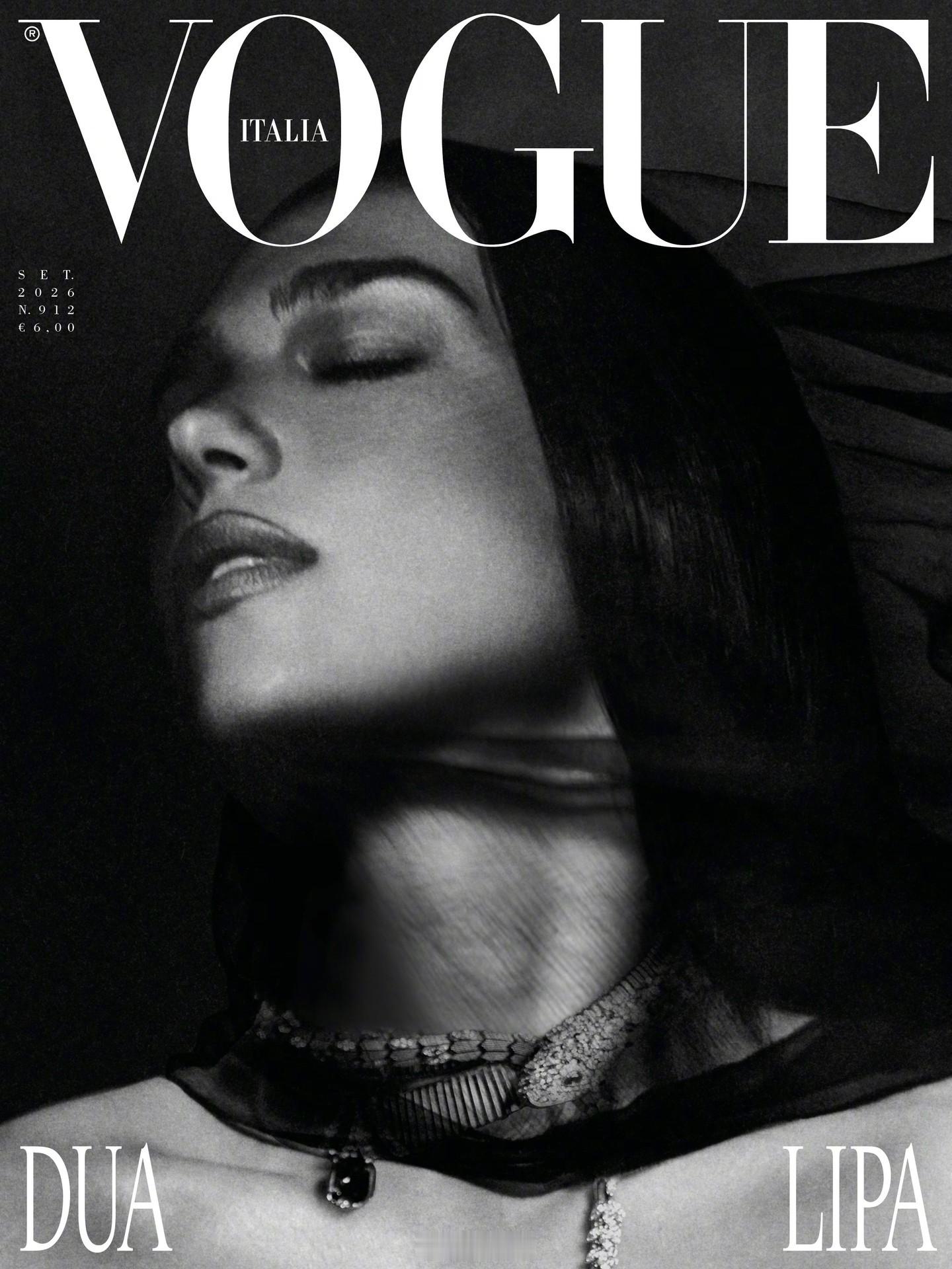 封面大赏  VOGUE Italia September 2026  ||  意