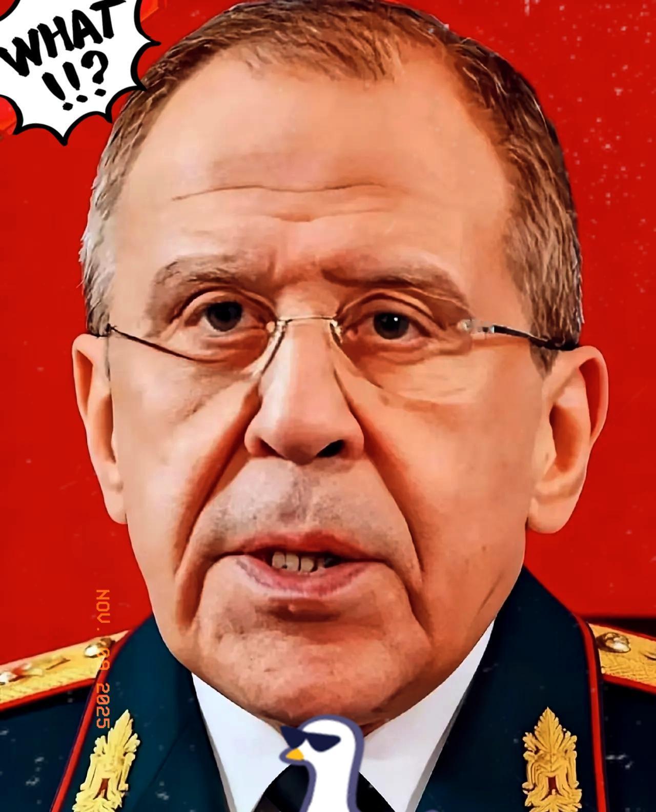 就在刚刚
俄罗斯外交部宣布

11月9日，俄罗斯外长拉夫罗夫明确表示，俄方压根没