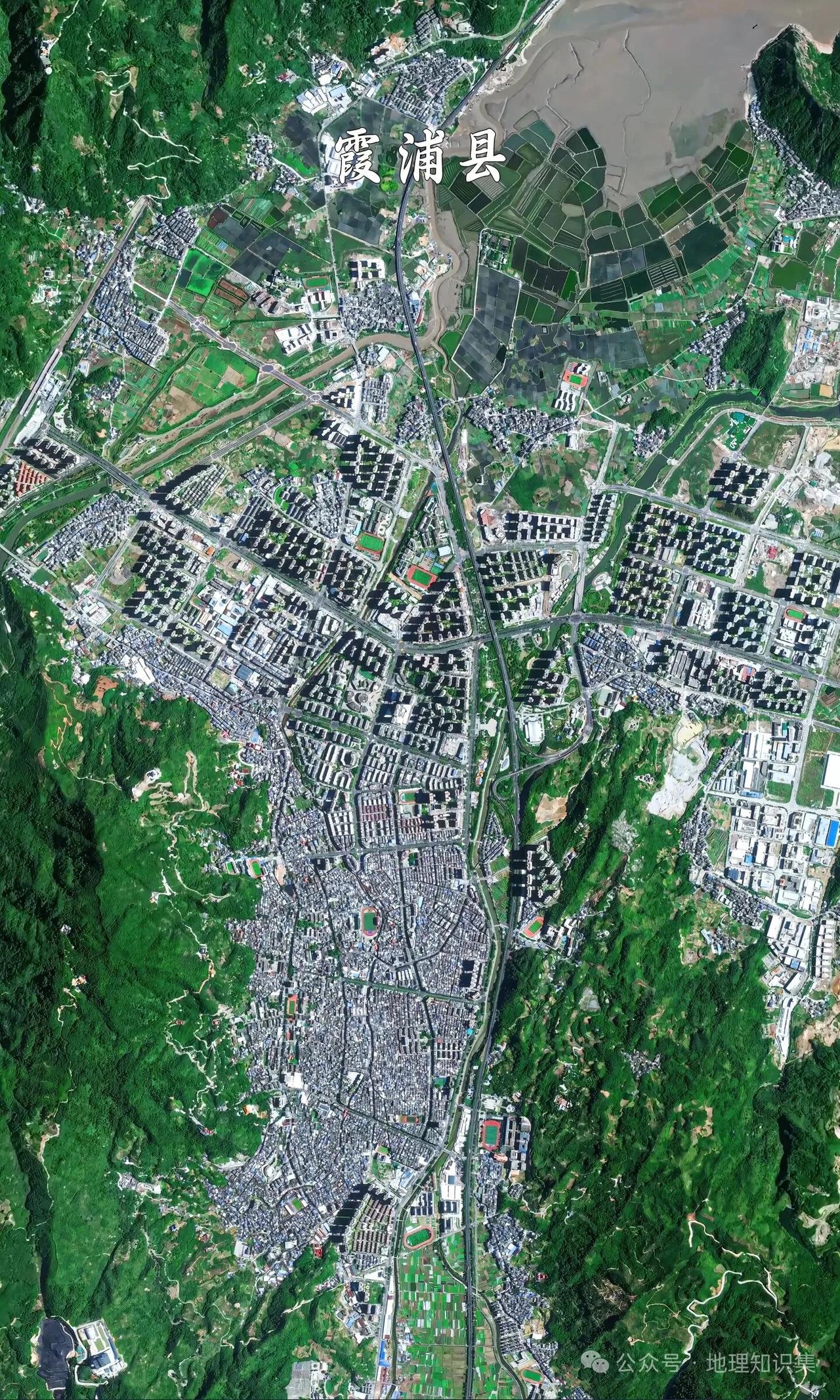 福建省霞浦县高清卫星图