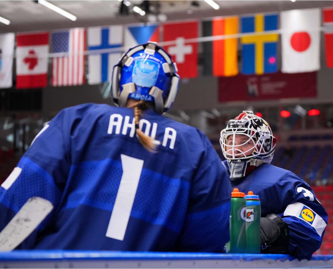 今日IIHF说明书 ——🇫🇮门将Sanni Ahola桑尼·阿霍拉 (San
