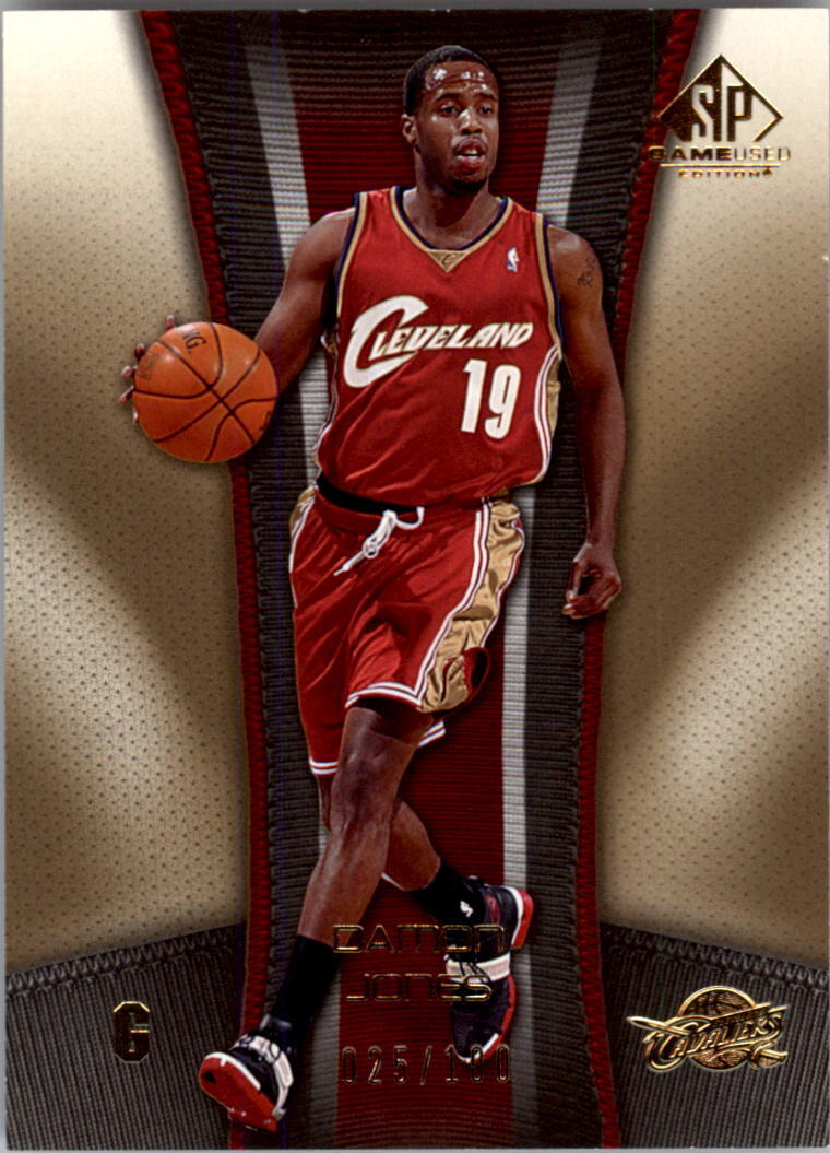 2006-07 SP Game Used Gold 16 Damon Jones