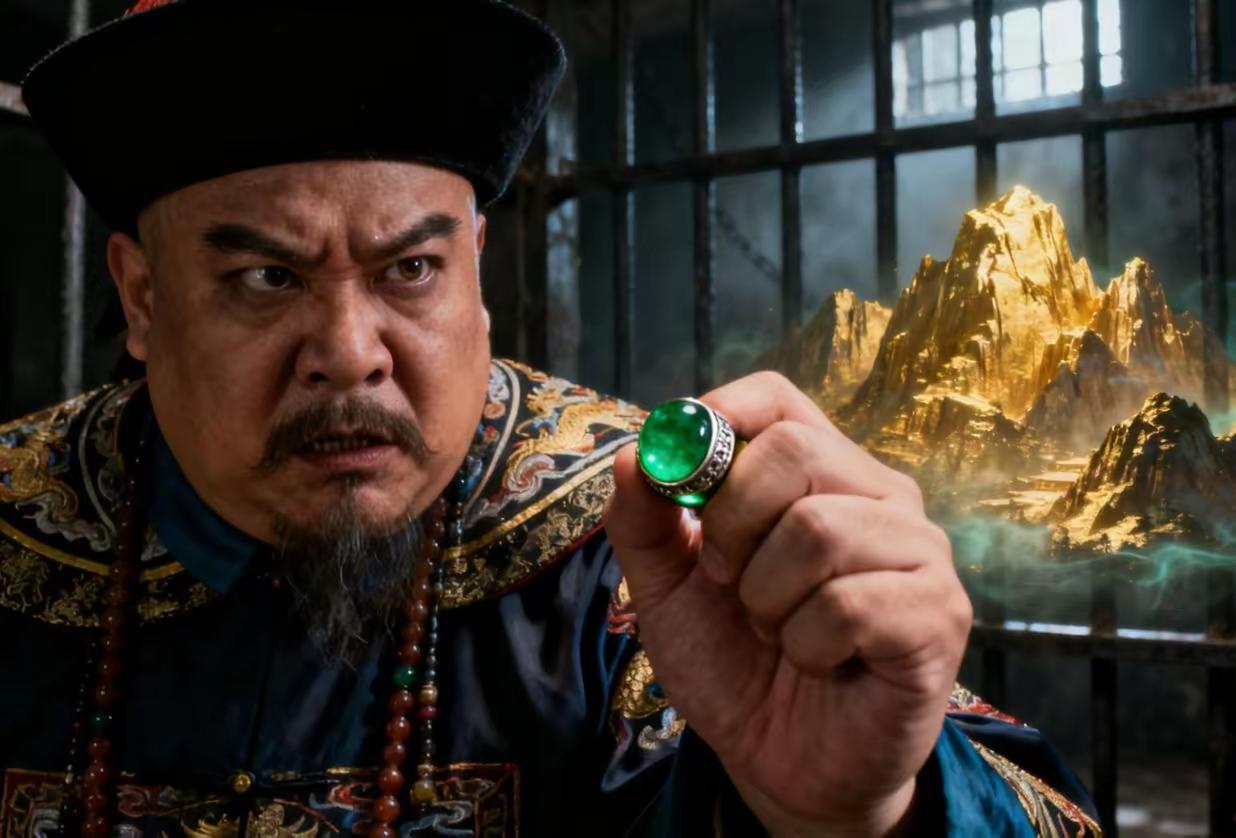 就在那一刻，整个大清的命运仿佛悬在一线。和珅，这个曾经权倾朝野、富可敌国的巨头，