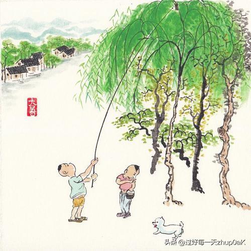 《首夏》
——明·林玠
春已言归夏又临，
青槐枝上噪蝉音。
芳郊游子愁炎暑，
一