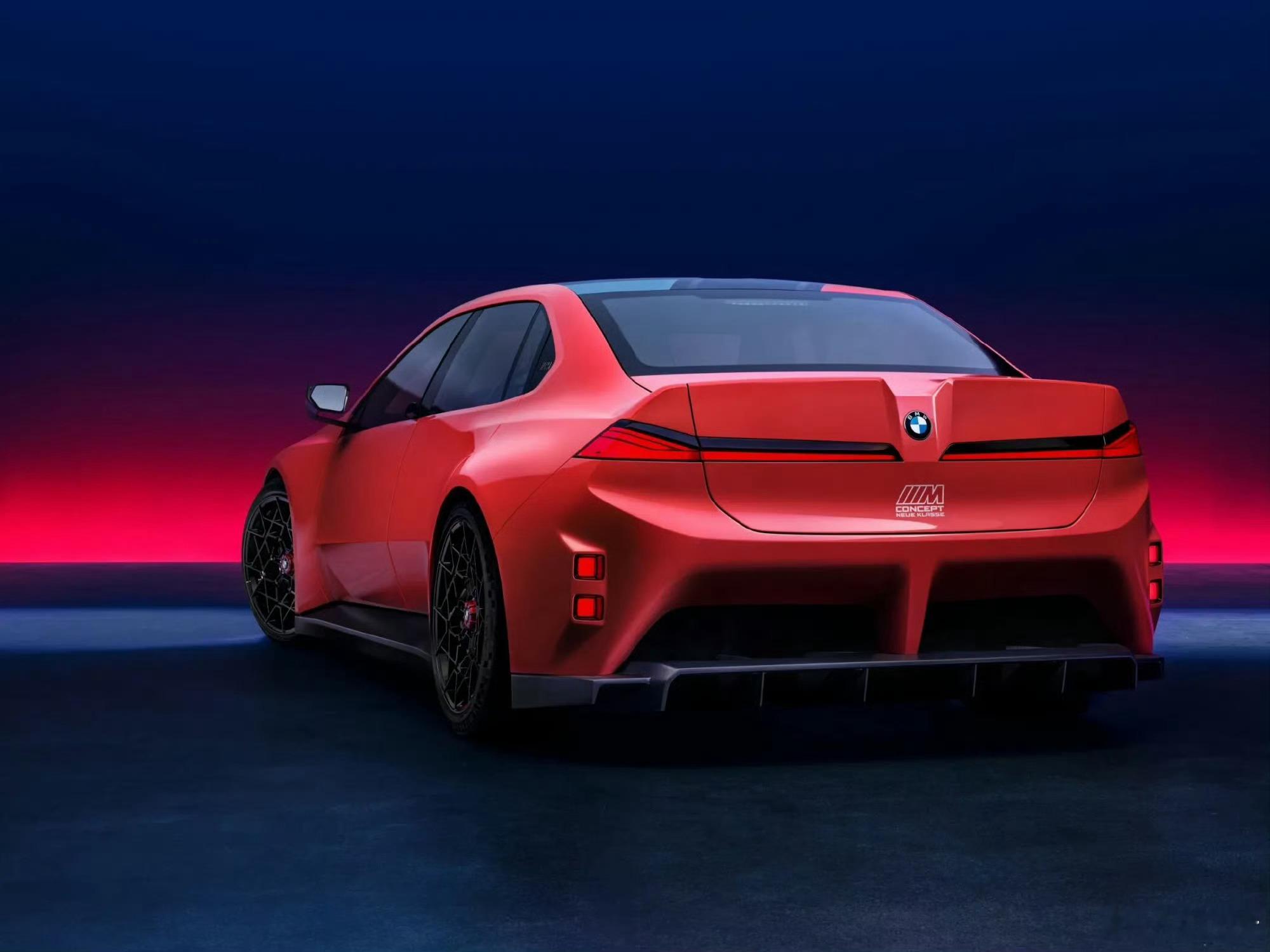宝马纯电BMW M3概念车来了你们觉得好看吗？