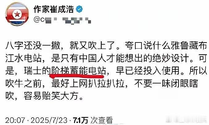 来了一个砸场子的？水电站就那么几种形式，雅江电站属于管道引水式水电站，引水式水电