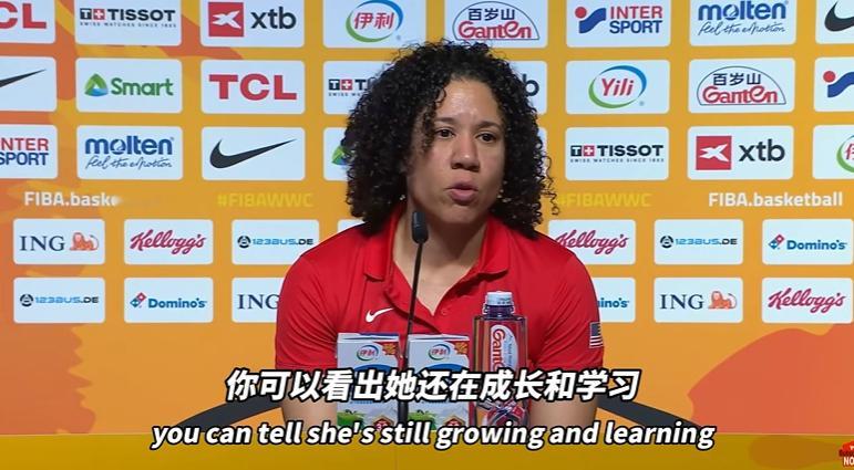 美国主帅说WNBA有张子宇一席之地 卡拉还说张子宇“有很大上升空间”。这话从美国