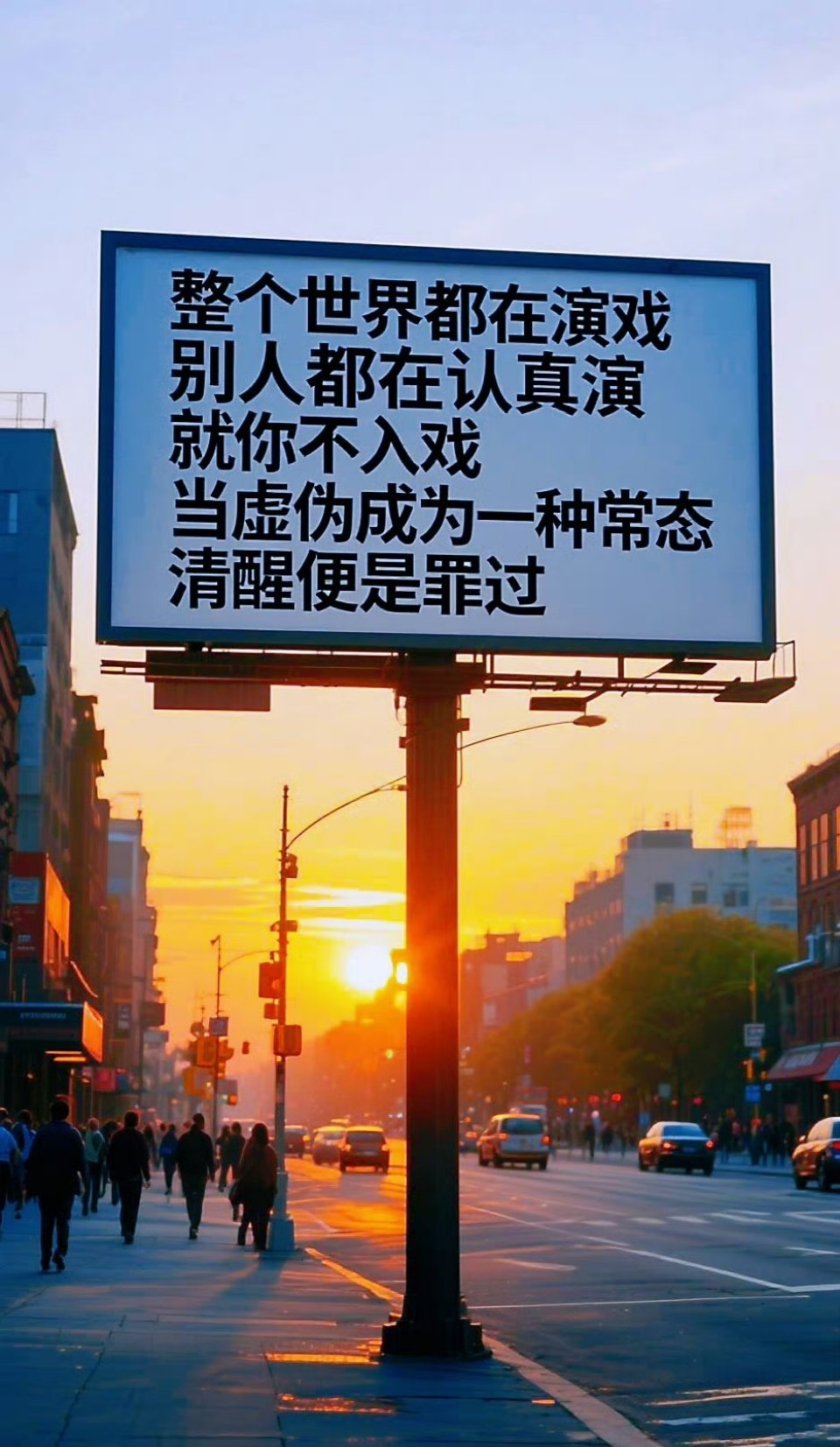 其实大家都是普通人，都挺善良的，也都傻，怕寂寞，有的时候耍一些小聪明，都希望别人