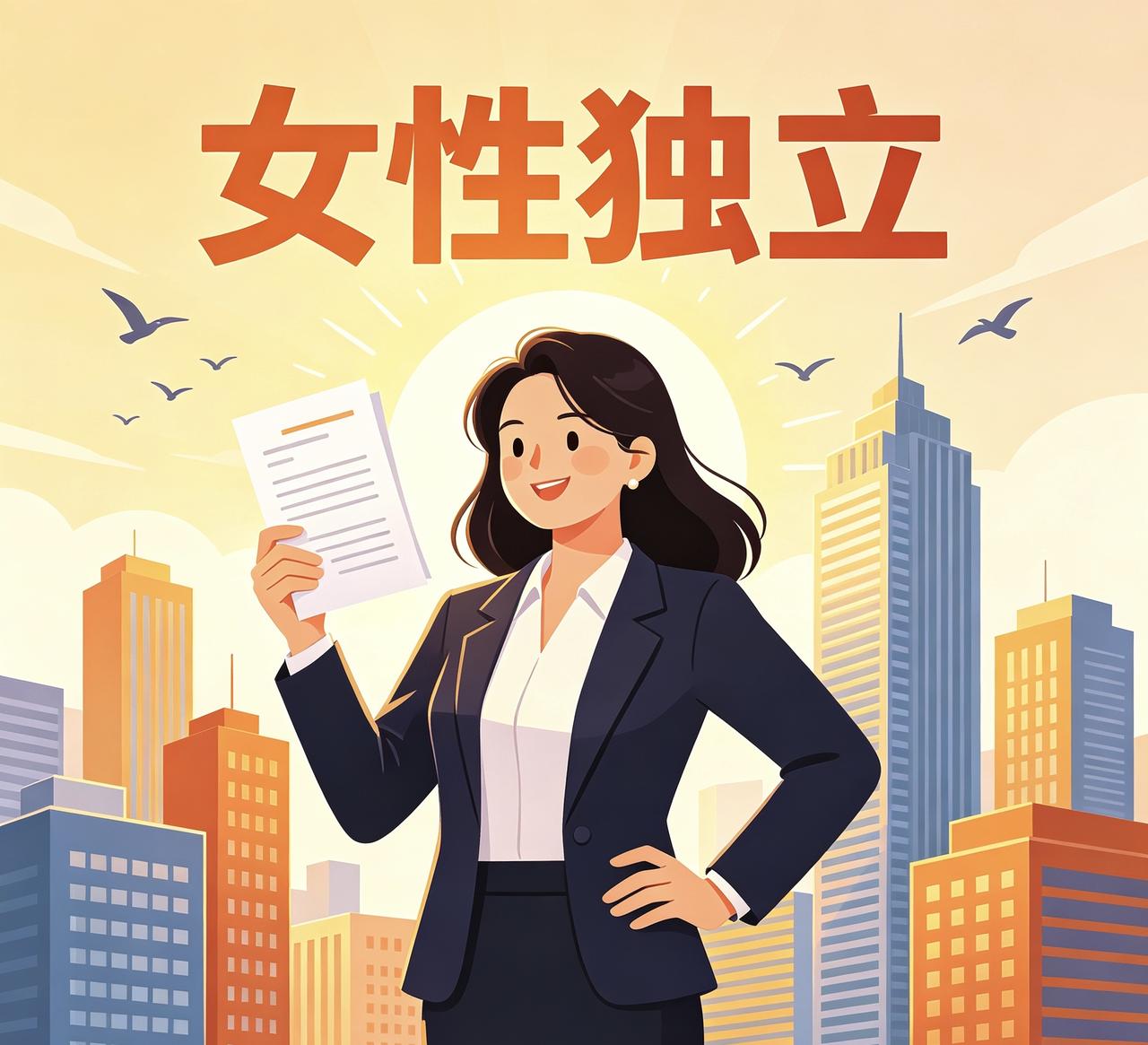 《为什么女人越独立越幸福？》

真正的幸福，从不是依附谁、等待谁，而是把人生牢牢