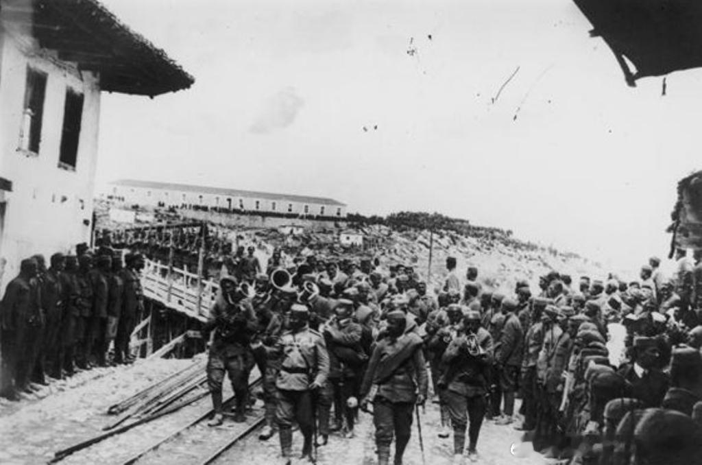 1913年4月黑山军队进入斯库台要塞军事历史全触达