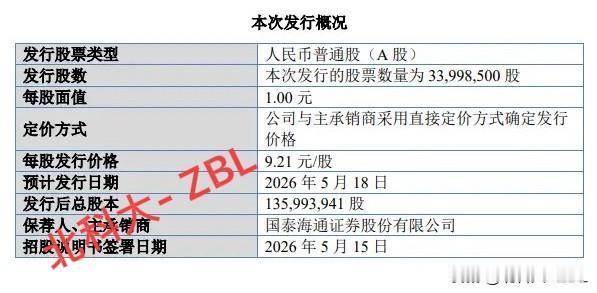 龙辰科技“抢跑”，5月18日发行

龙辰科技刚刚发布消息，公司将于5月18日（周