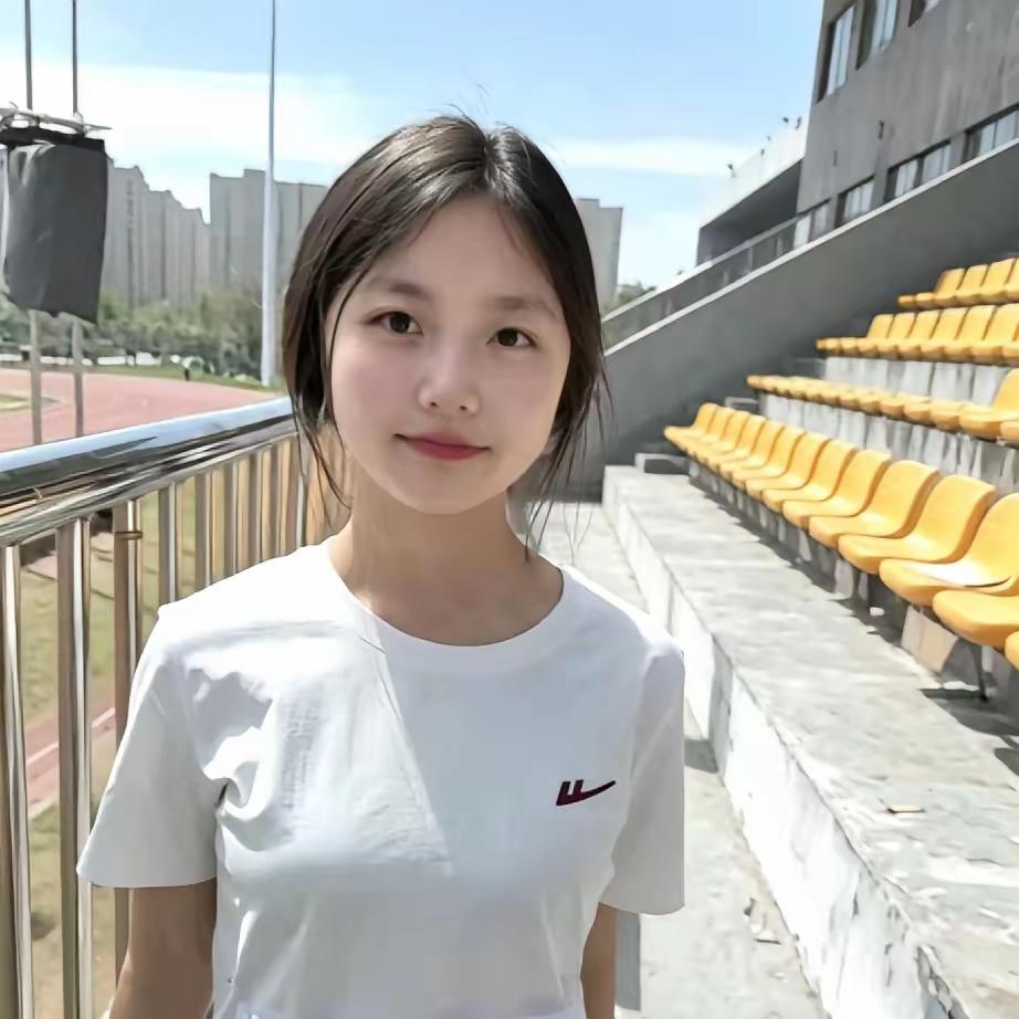 阳光明媚的校园，青春洋溢的女孩，笑靥如花。 阳光少女照 校园唯美瞬间 超级阳光美