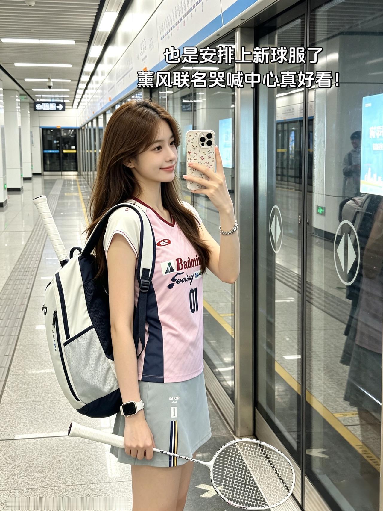 也是安排上新球服了
薰风联名哭喊中心真好看！