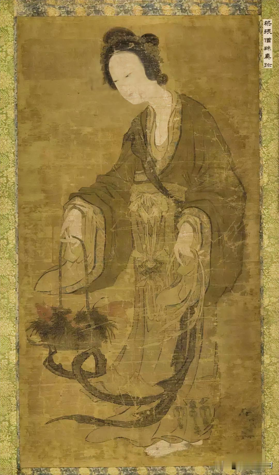 美国藏中国孤本！1500年前张僧繇真迹鱼篮观音，看懂才知画中深意
 
很多人只听