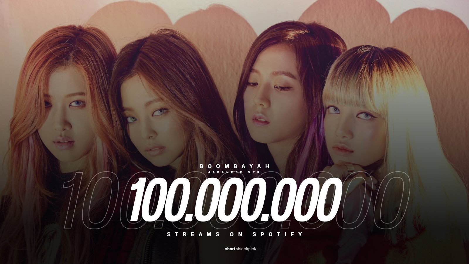 《BOOMBAYAH》日文版Spotify流媒破亿成为BLACKPINK第35首