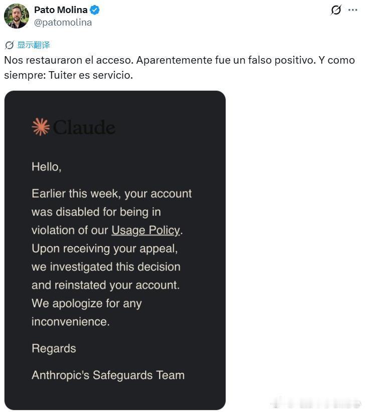 “Claudeai，你无缘无故封禁了我们整个组织——一个正规公司的60多个账户，