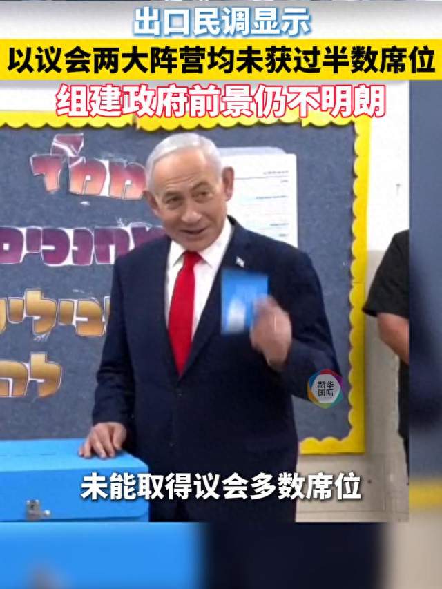 出口民调：以议会两大阵营均未获过半数席位