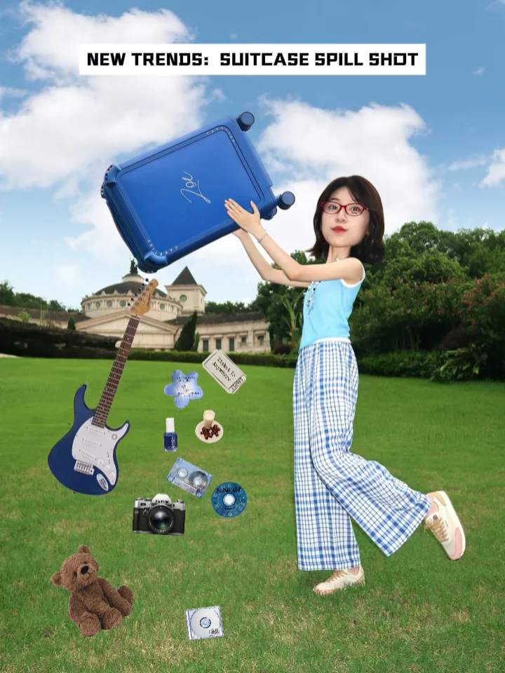 当我尝试ins上爆火的创意p图大法