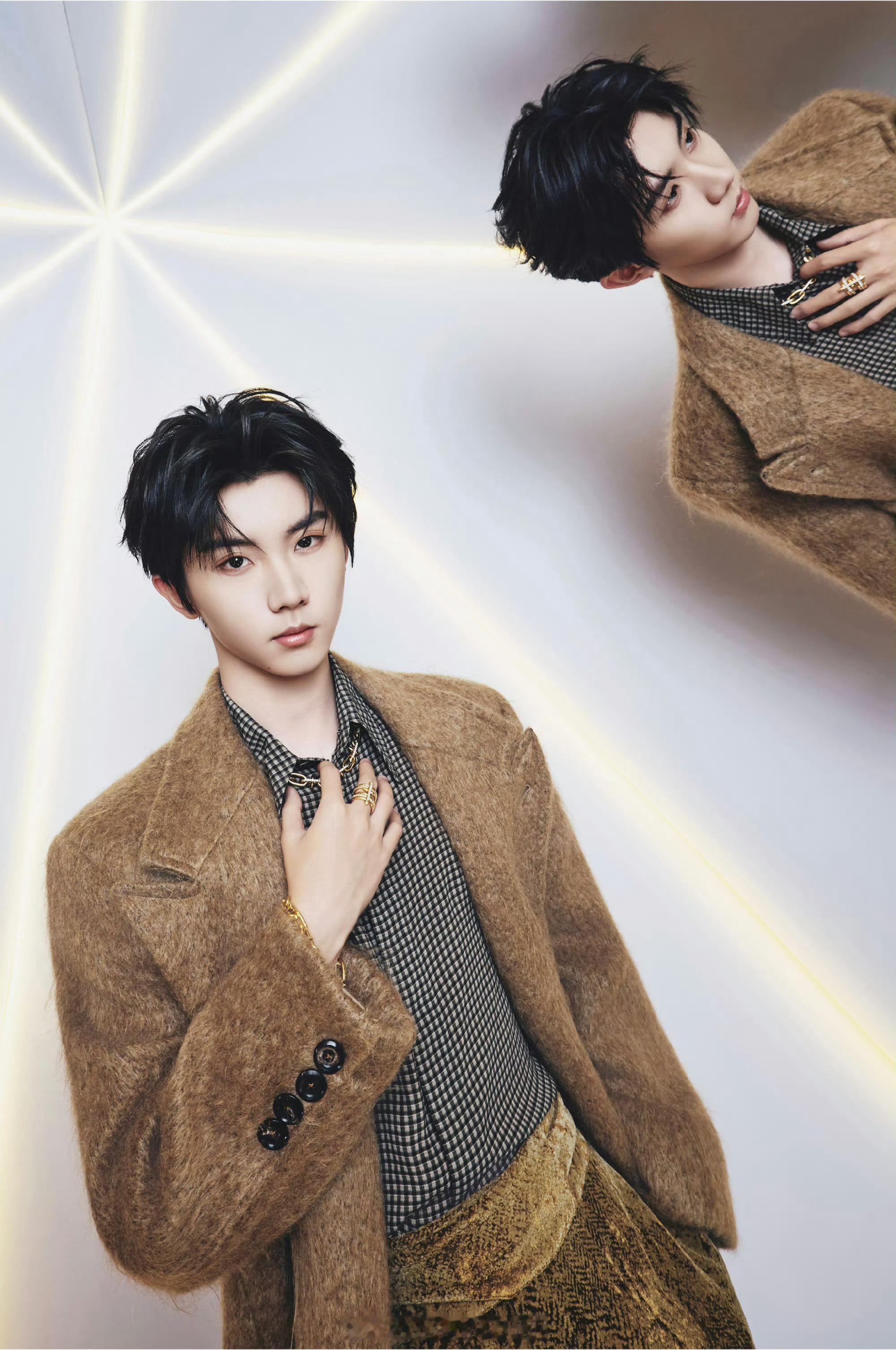 马嘉祺 in Emporio Armani 2026牛仔胶囊系列2026中国新年