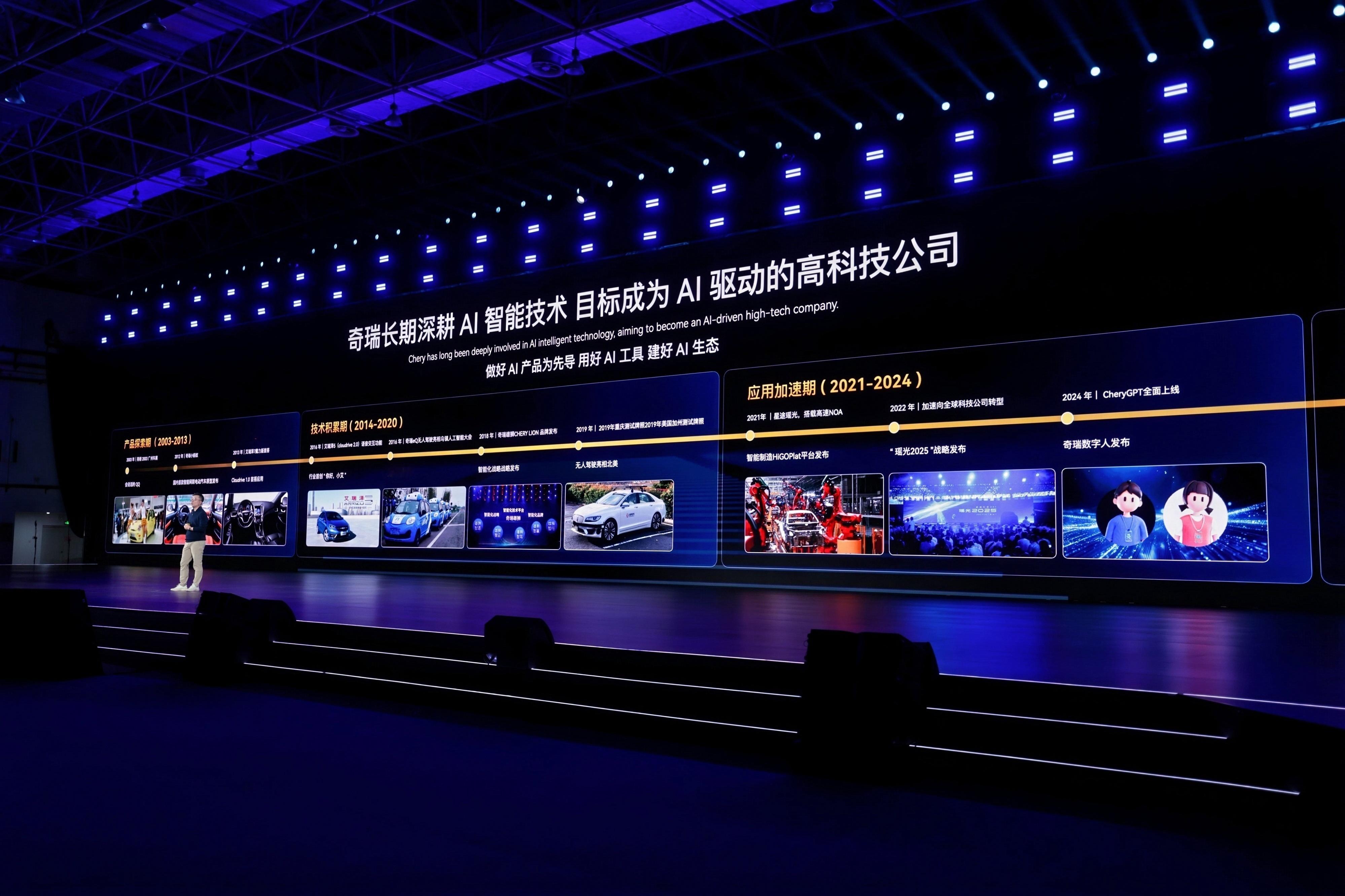 谁能想到以前专属于高端豪车的大模型智舱、高阶智驾，现在奇瑞入门小车直接安排得明明