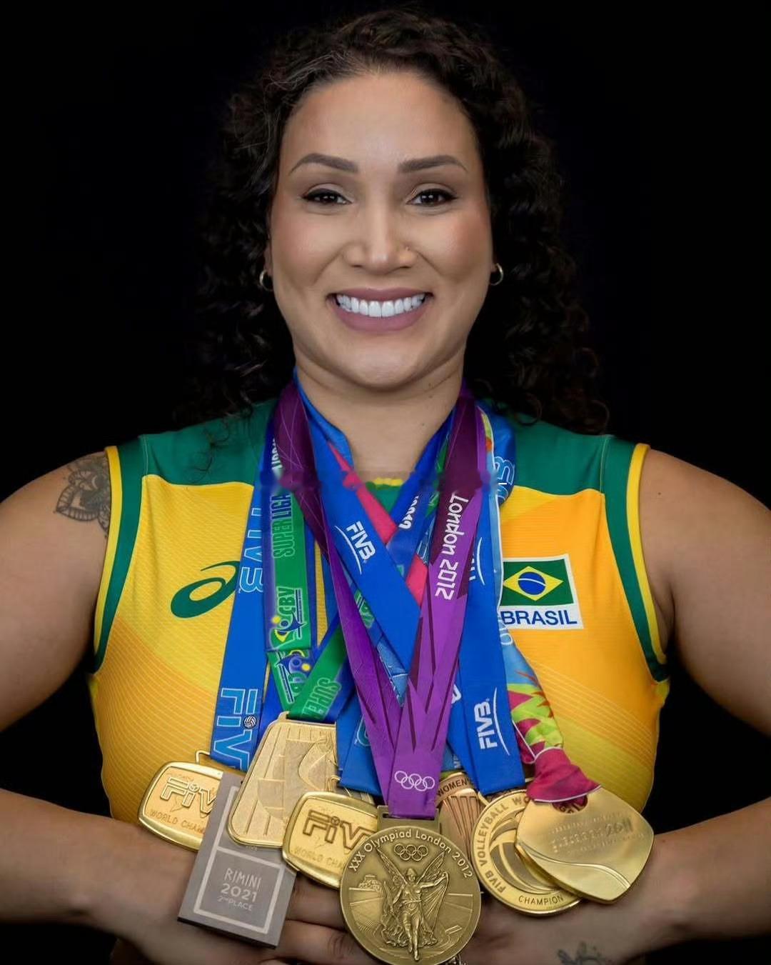 1988年出生的🇧🇷巴西名将坦达拉宣布退役！哎，如果她不是因为兴奋剂的原因，