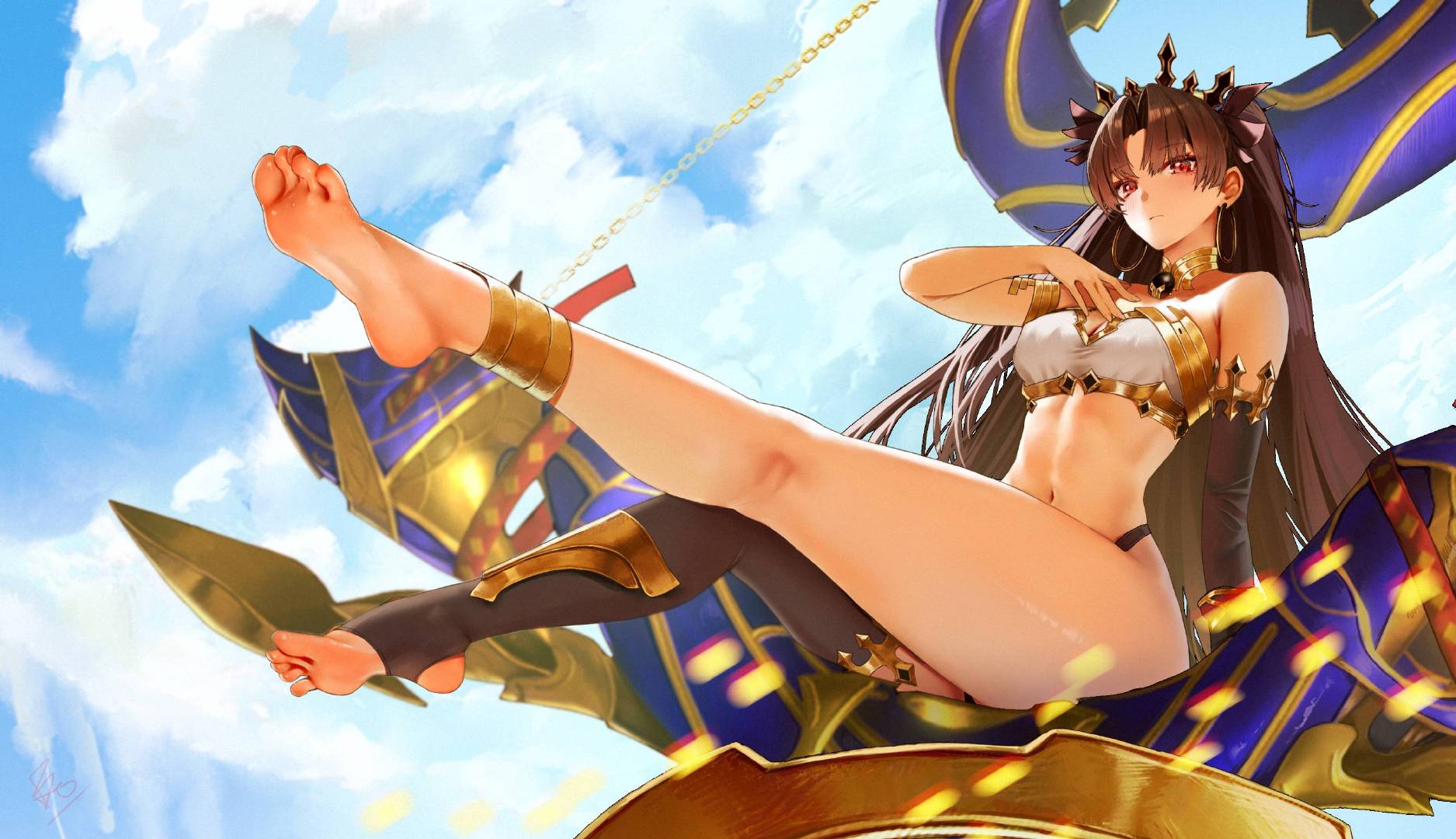 伊丝塔——Fate/GrandOrder——画师: Baooo，网页链接