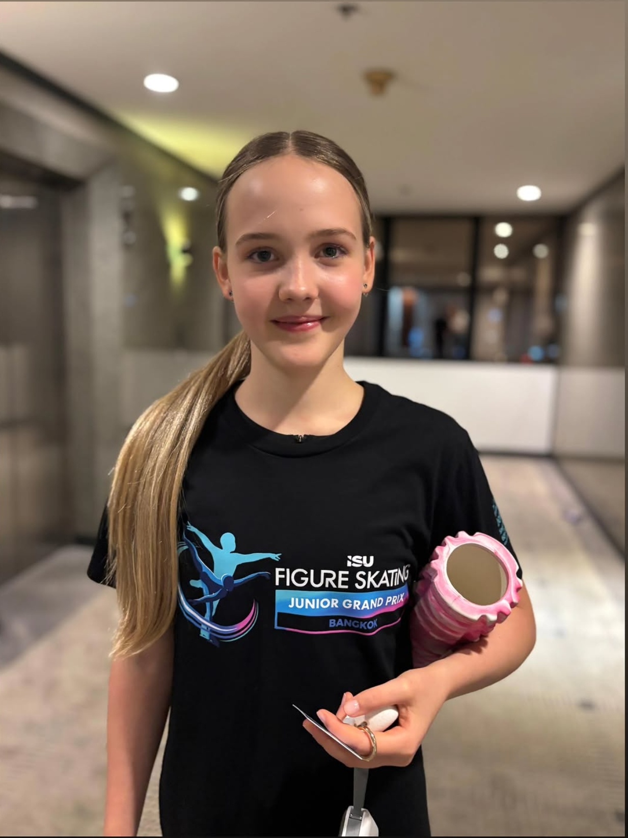 2026jgp泰国站 穿官方T恤的菲菲妹Mariia Fefelova ​​​