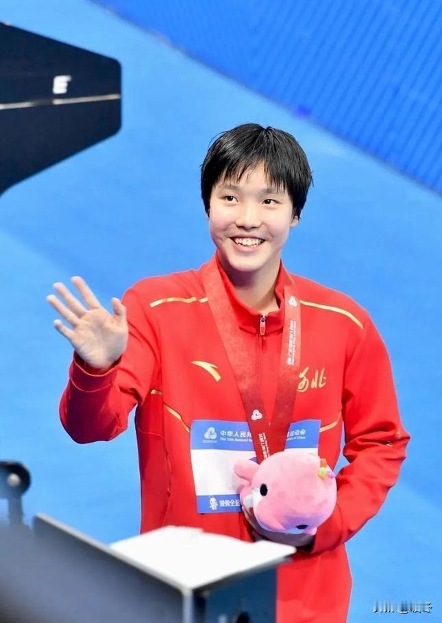 13岁拿下三块亚运金牌，赛后没有庆祝，马不停蹄回国冲中考
于子迪，咱们河北保定十