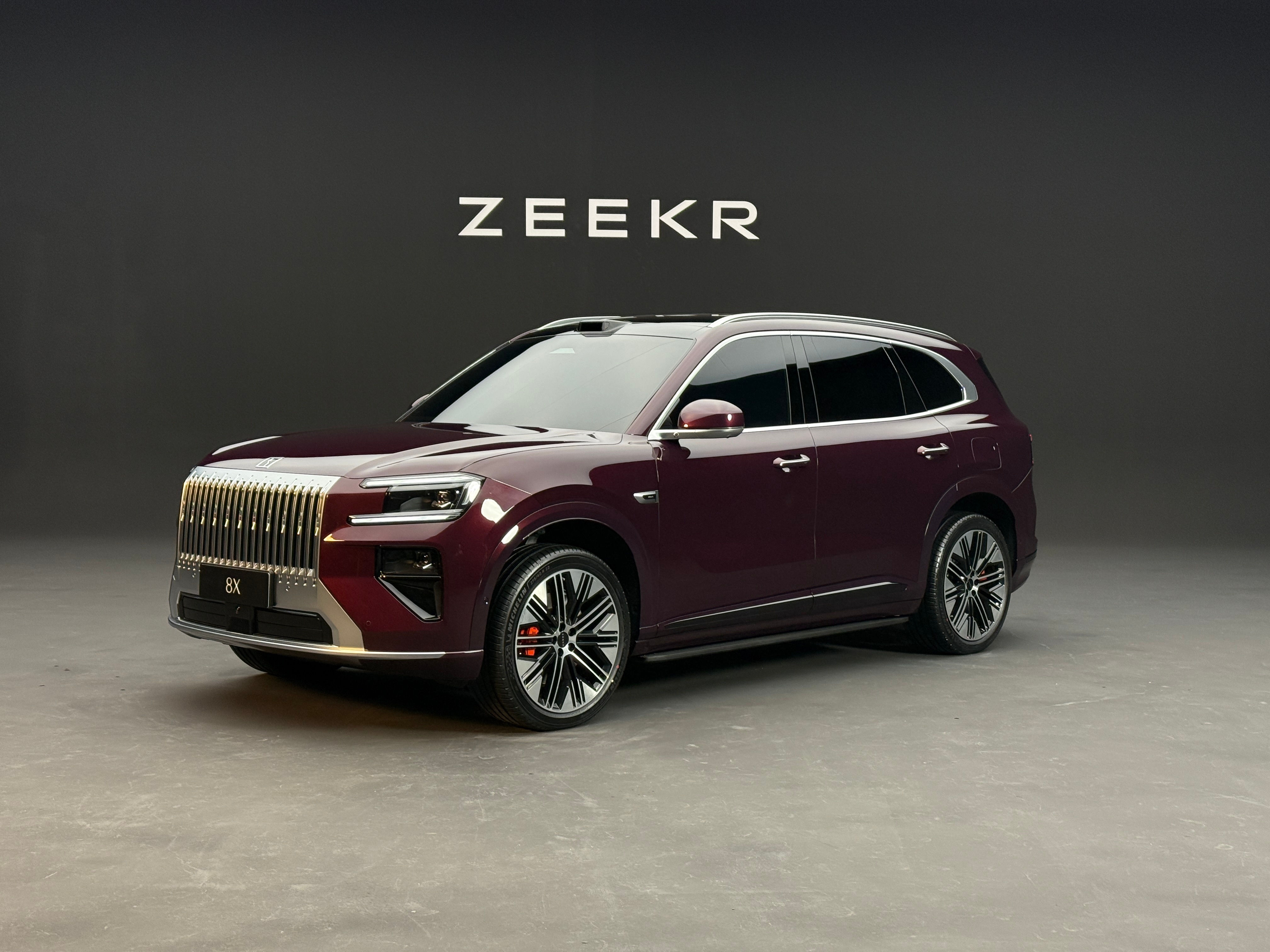 极氪8X大家觉得哪个颜色好看极氪8x实车亮相极氪8x我与汽车的日常