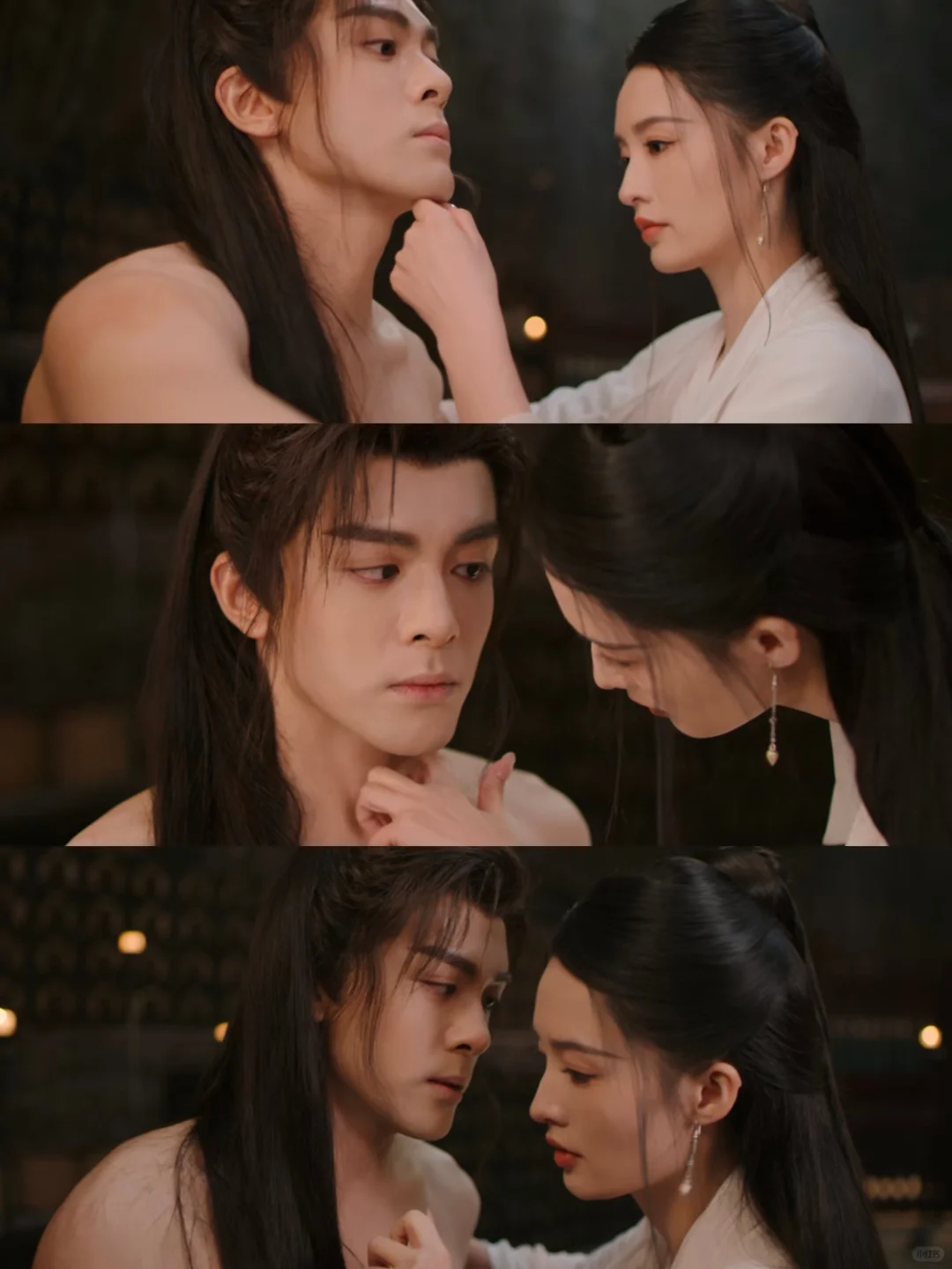 妈耶‼️简单一个刮痧他就忍不住了‼️生理性喜欢‼️导演好会拍‼️ 	 ...