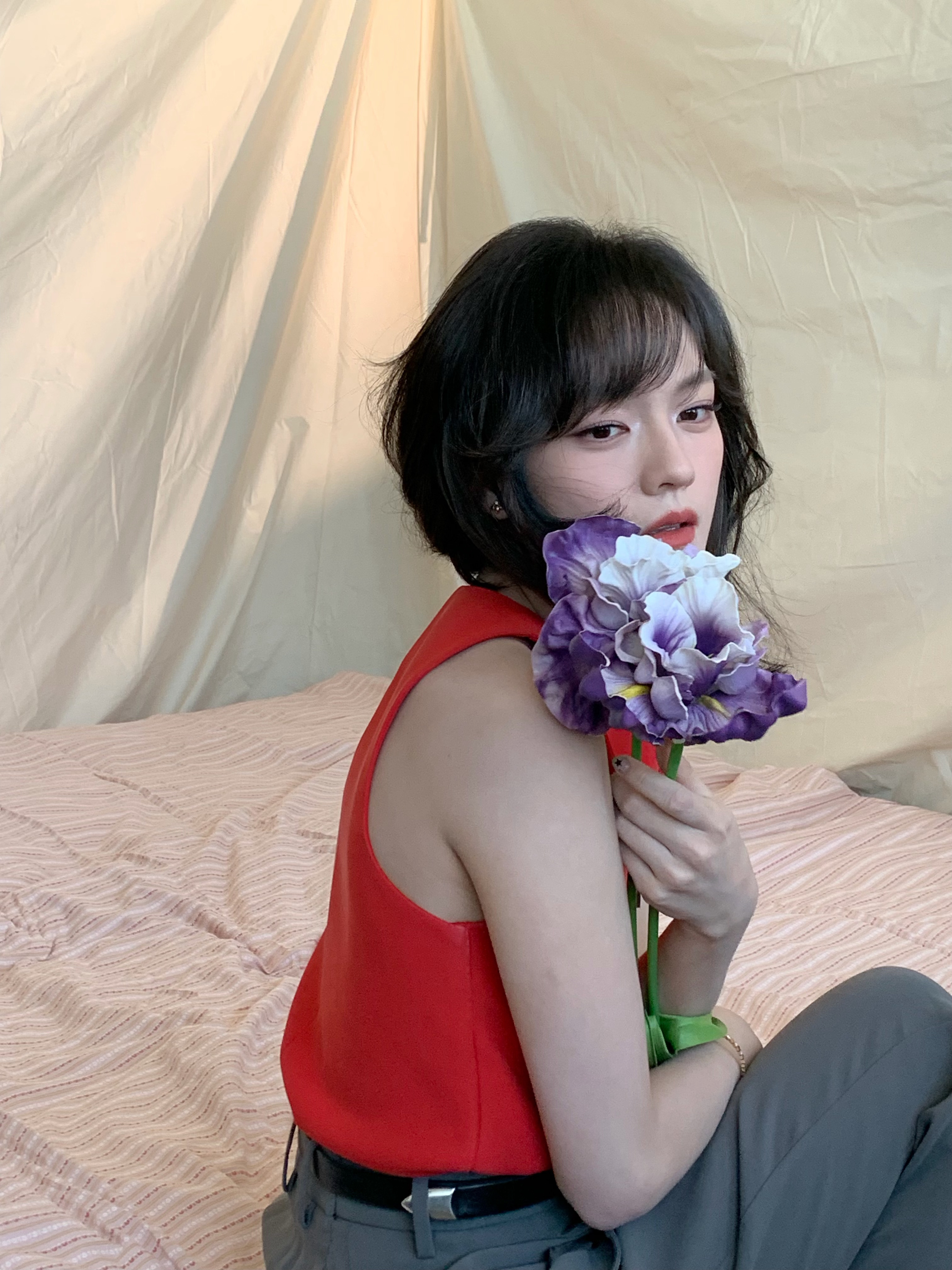 摄影师是多喜欢文淇的眼睛电影脸就是高级🎬 