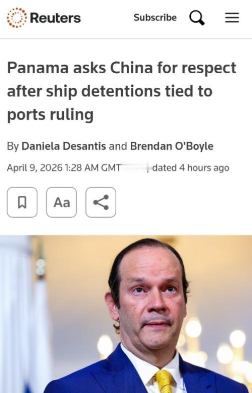 感到疼了！巴拿马外长公开对华喊话！4 月 8 日，根据外媒报道，巴拿马外交部长哈