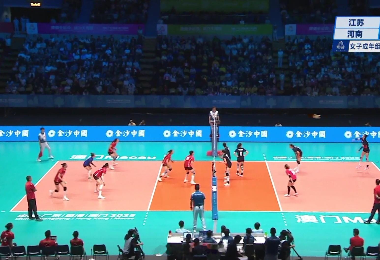 赛后，江苏队主教练施海荣表示，河南队实力很强，江苏队取胜得益于拦防环节做得比较好