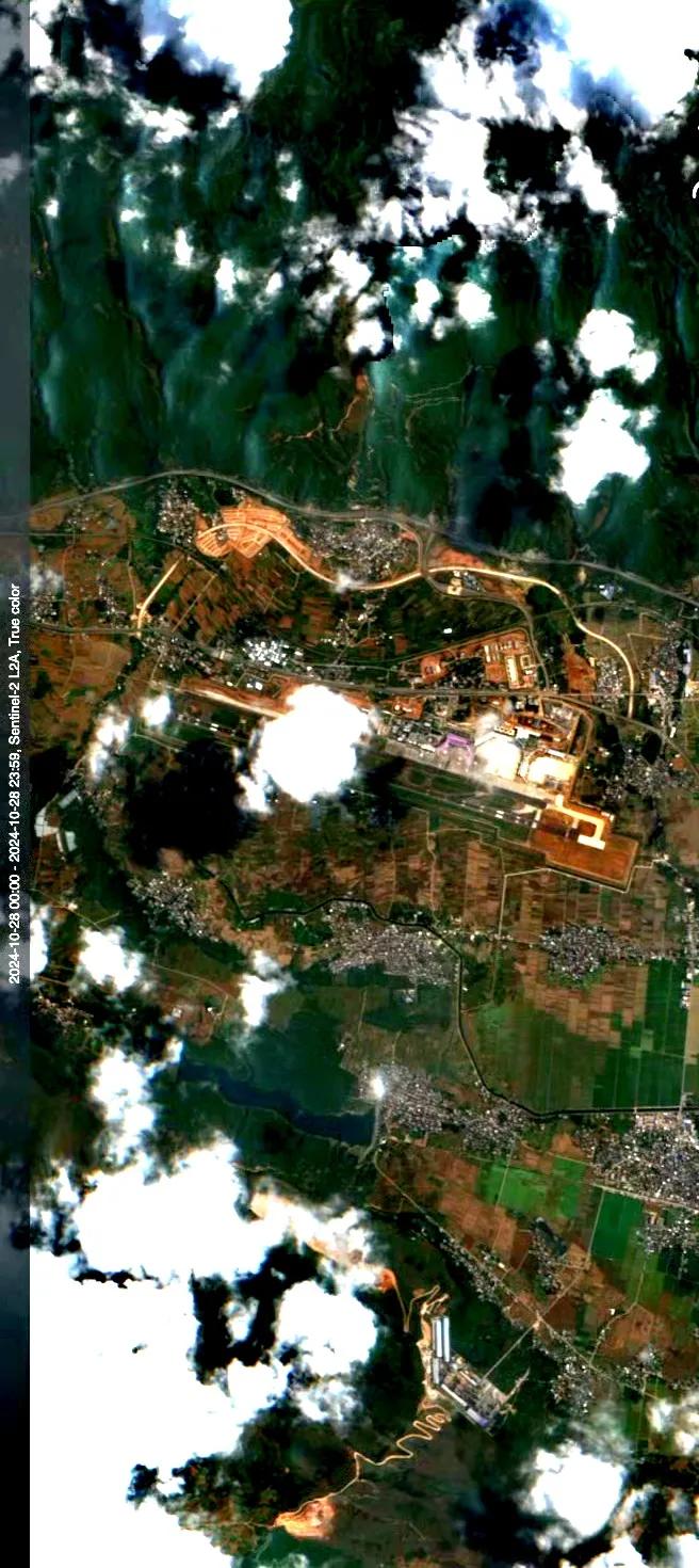云南丽江机场最新卫星图（10.28）