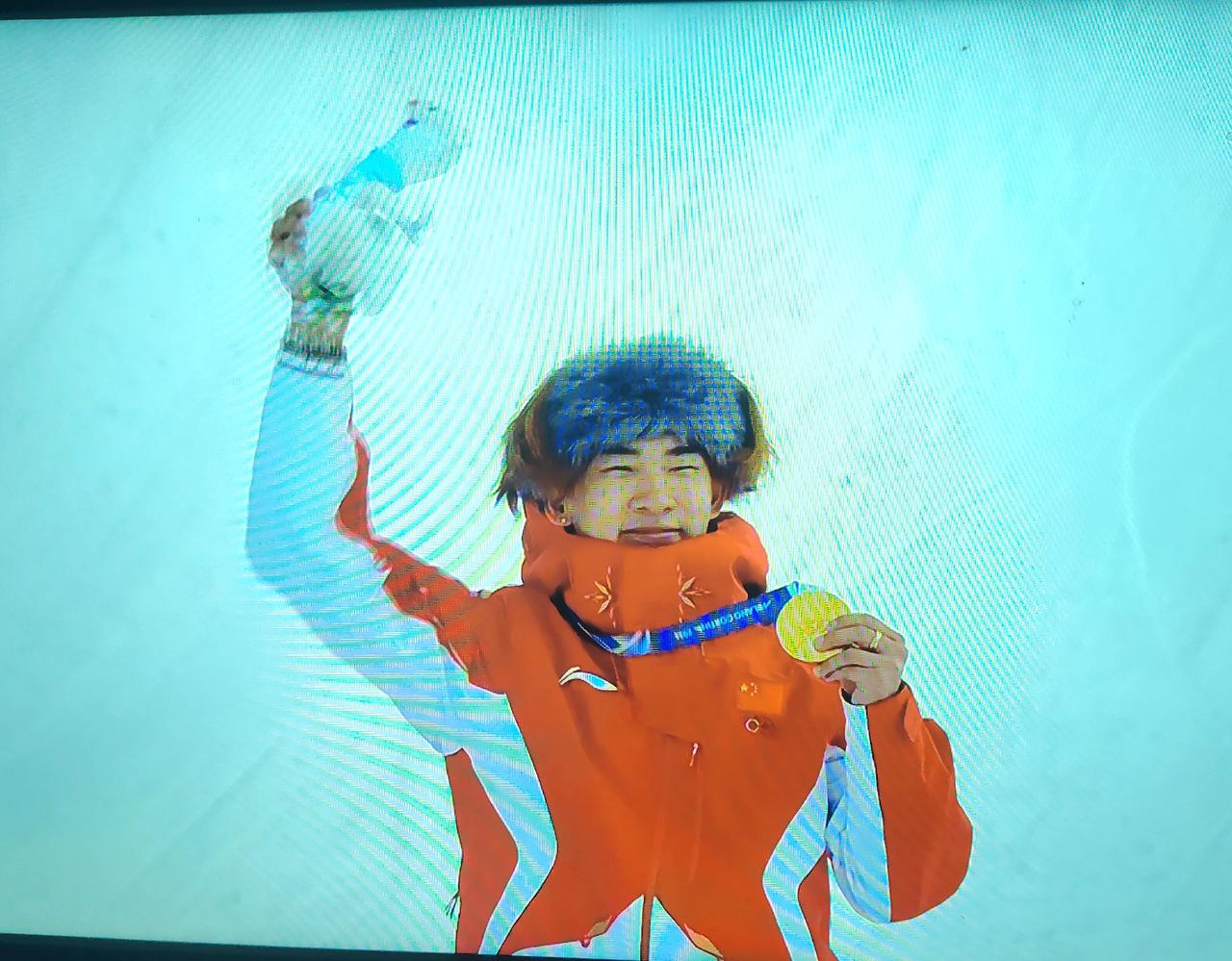 难能可贵~苏翊鸣夺首金


马年初二，2026意大利米兰科尔蒂纳冬季奥运会男子坡